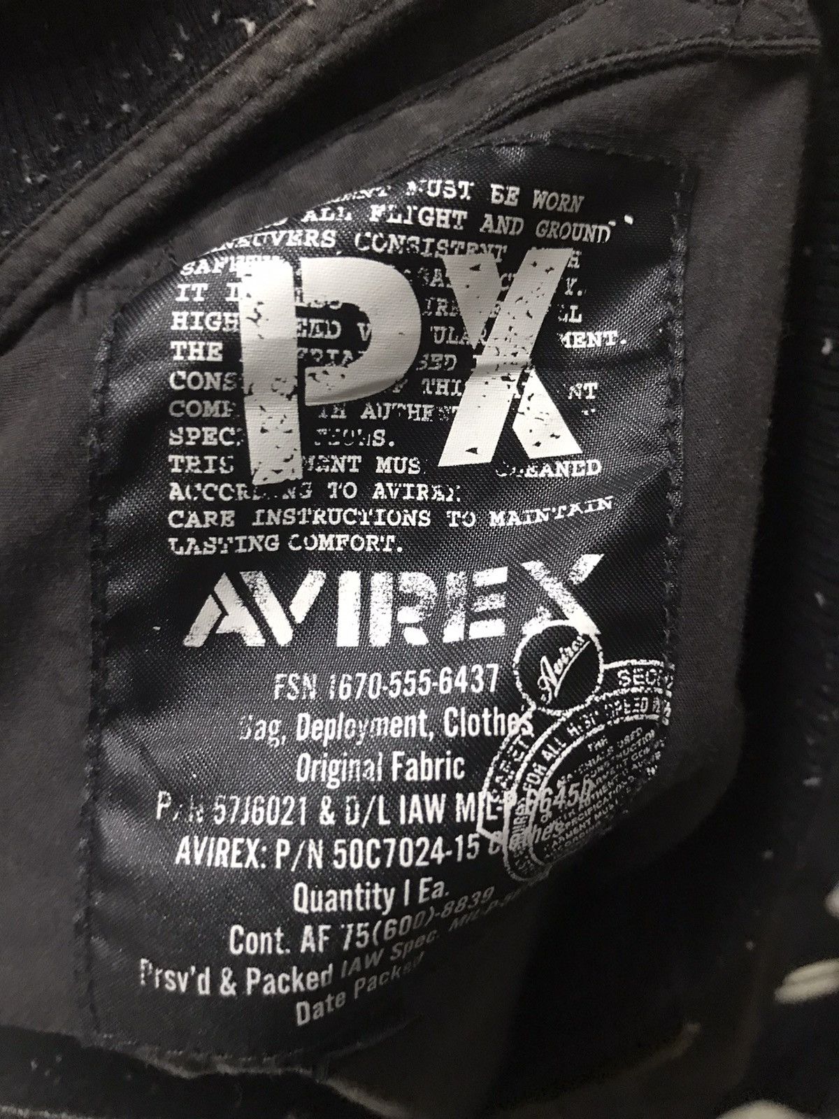 Avirex Px avirex zipper jacket Size US M / EU 48-50 / 2 - 3 Thumbnail