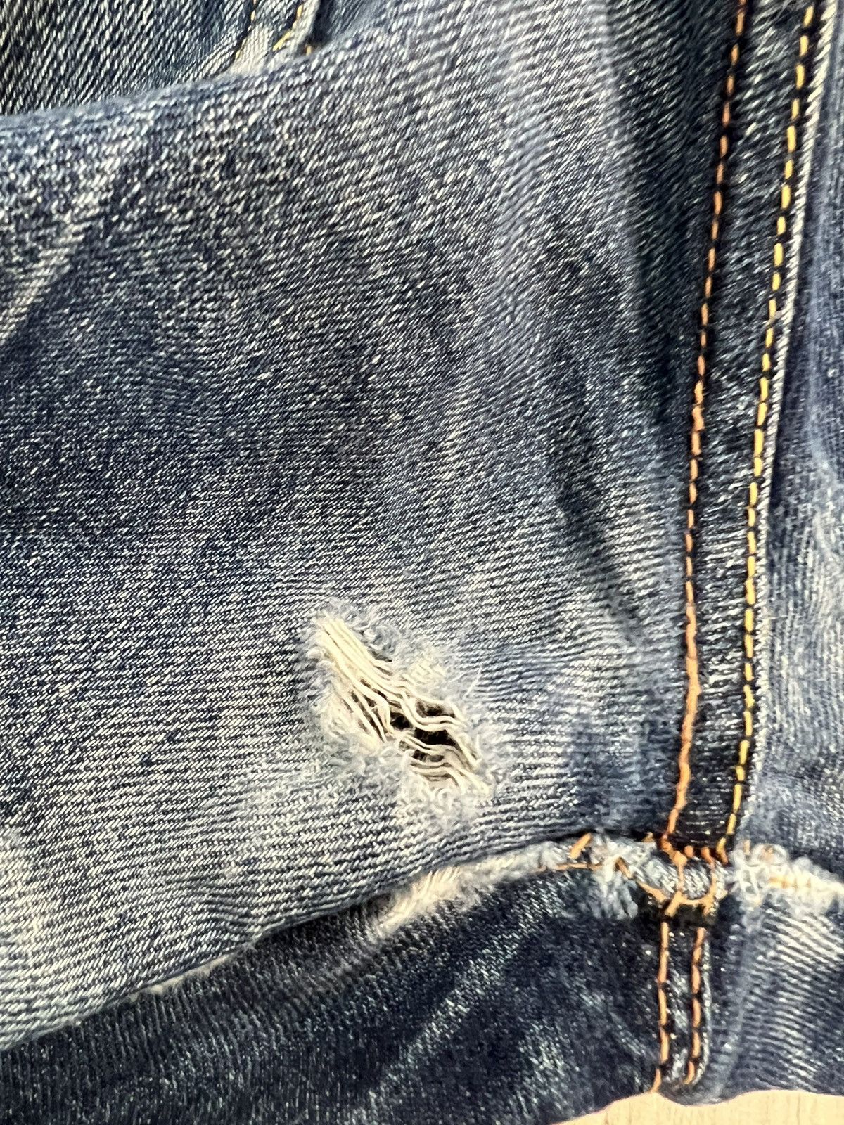 Evisu 2 Evisu Jeans By Yamane Daicock Selvedge Travis Scott Size US 31 - 18 Thumbnail