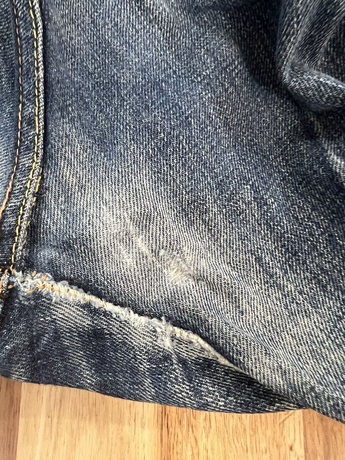 Evisu 2 Evisu Jeans By Yamane Daicock Selvedge Travis Scott Size US 31 - 19 Thumbnail