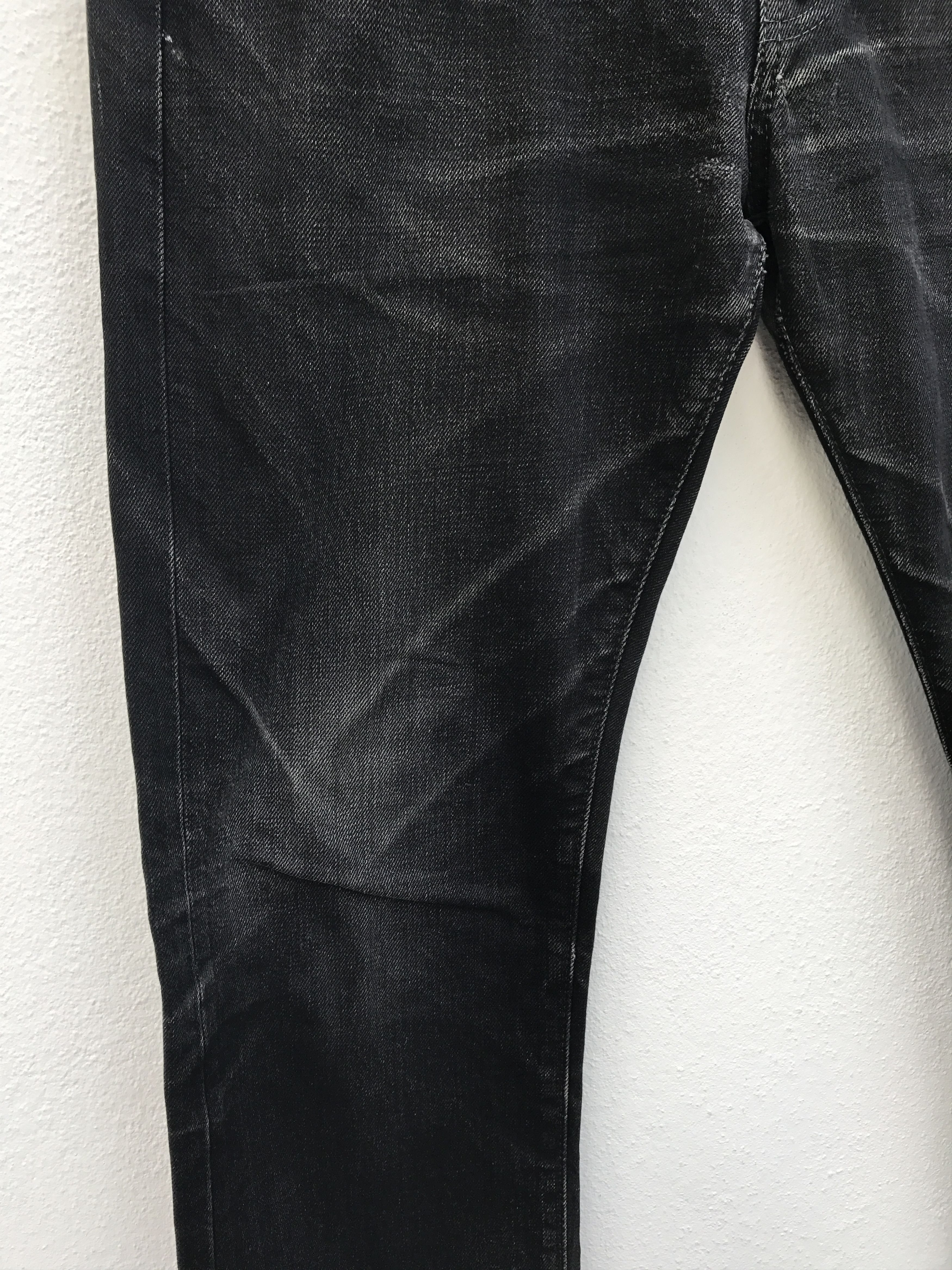 URBAN RESEARCH DOORS Japanese Selvedge Urban Research Made in Japan Black Denim Size US 33 - 3 Thumbnail