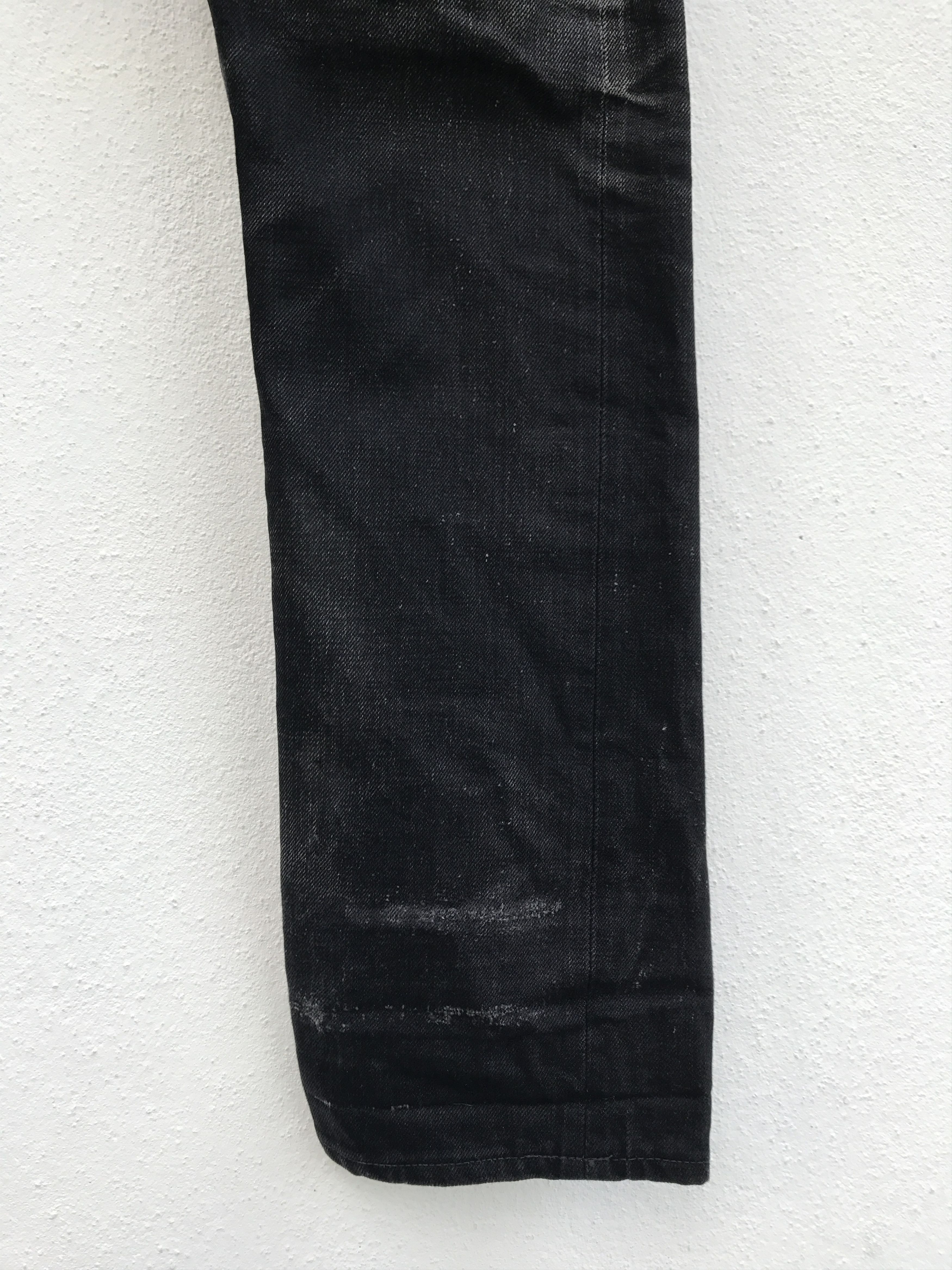 URBAN RESEARCH DOORS Japanese Selvedge Urban Research Made in Japan Black Denim Size US 33 - 4 Thumbnail