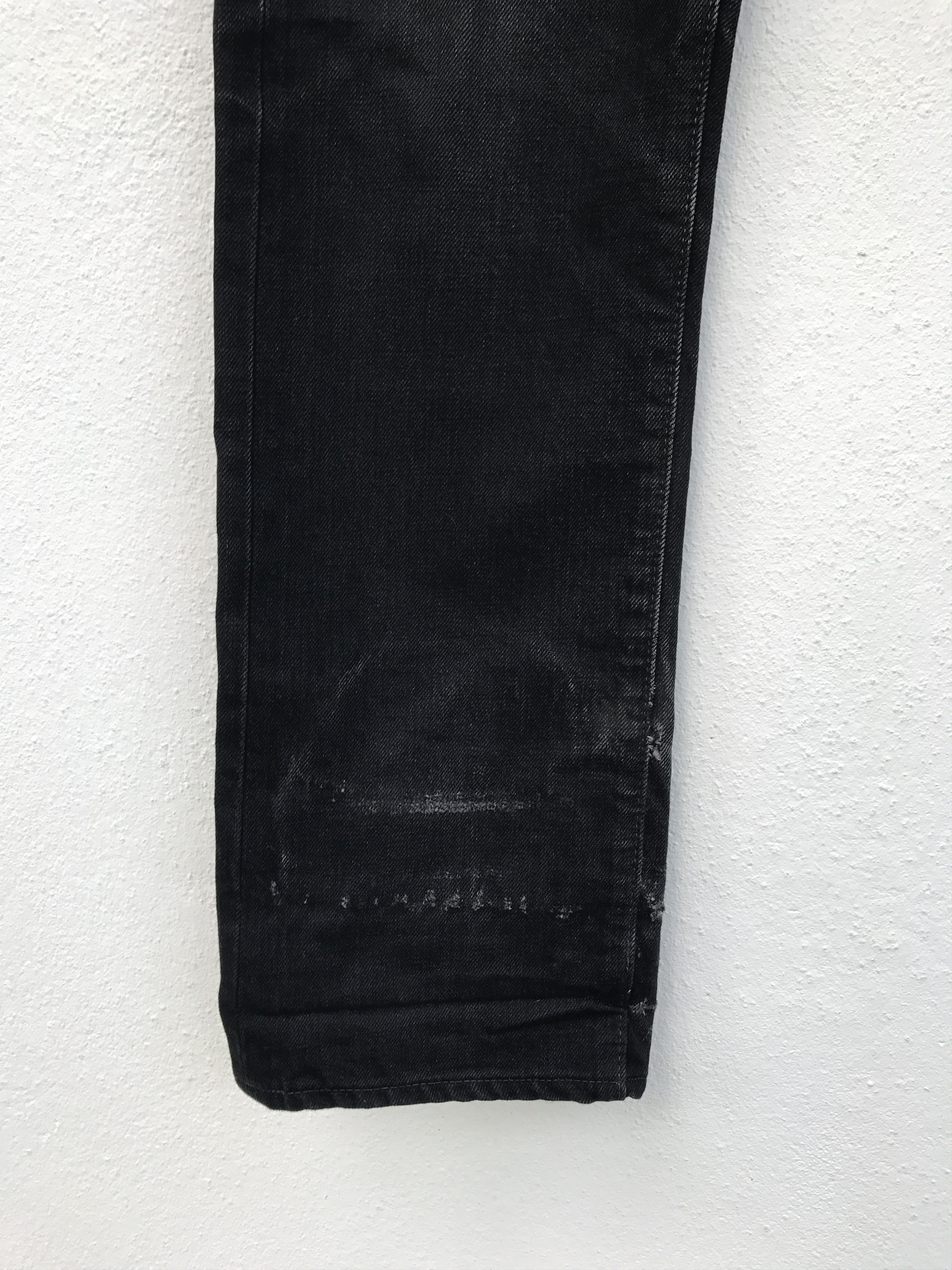 URBAN RESEARCH DOORS Japanese Selvedge Urban Research Made in Japan Black Denim Size US 33 - 5 Thumbnail