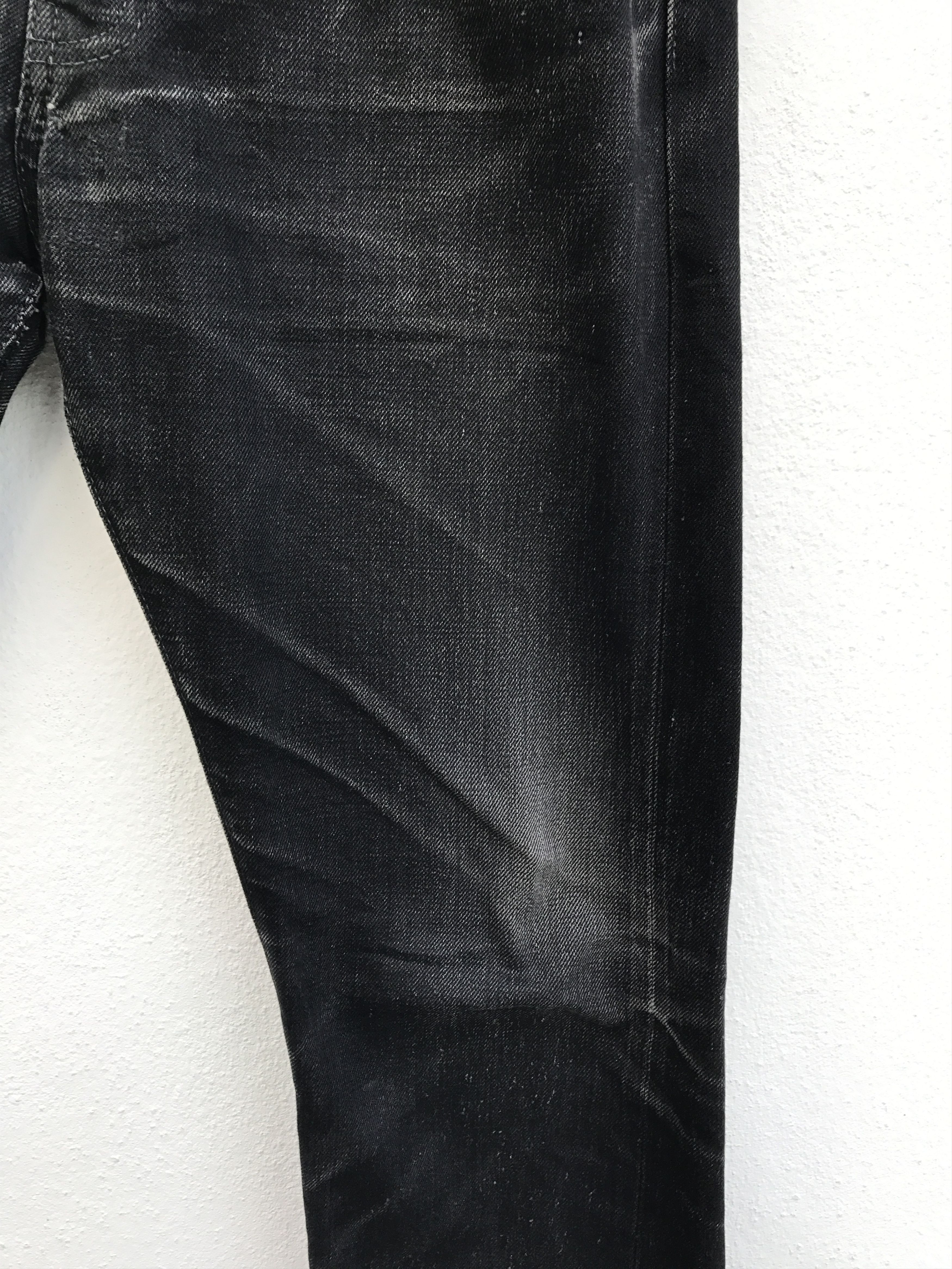 URBAN RESEARCH DOORS Japanese Selvedge Urban Research Made in Japan Black Denim Size US 33 - 2 Thumbnail