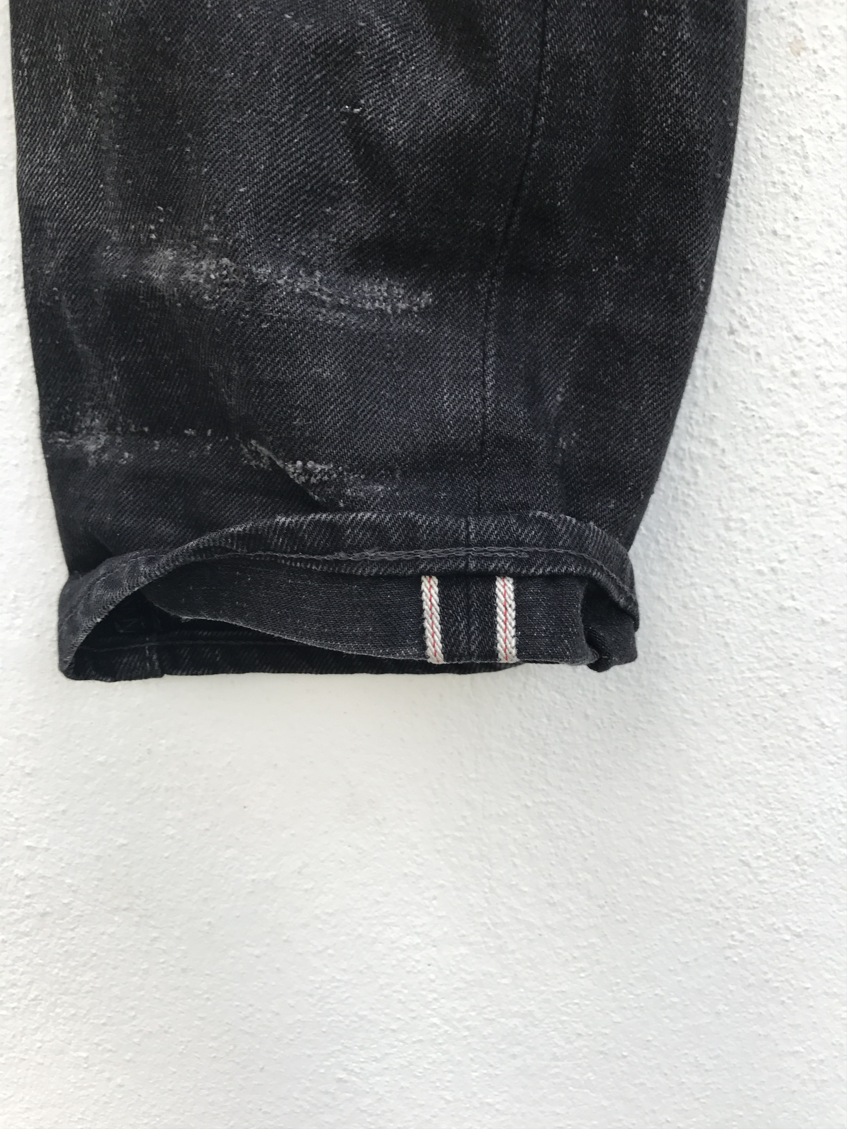 URBAN RESEARCH DOORS Japanese Selvedge Urban Research Made in Japan Black Denim Size US 33 - 11 Thumbnail