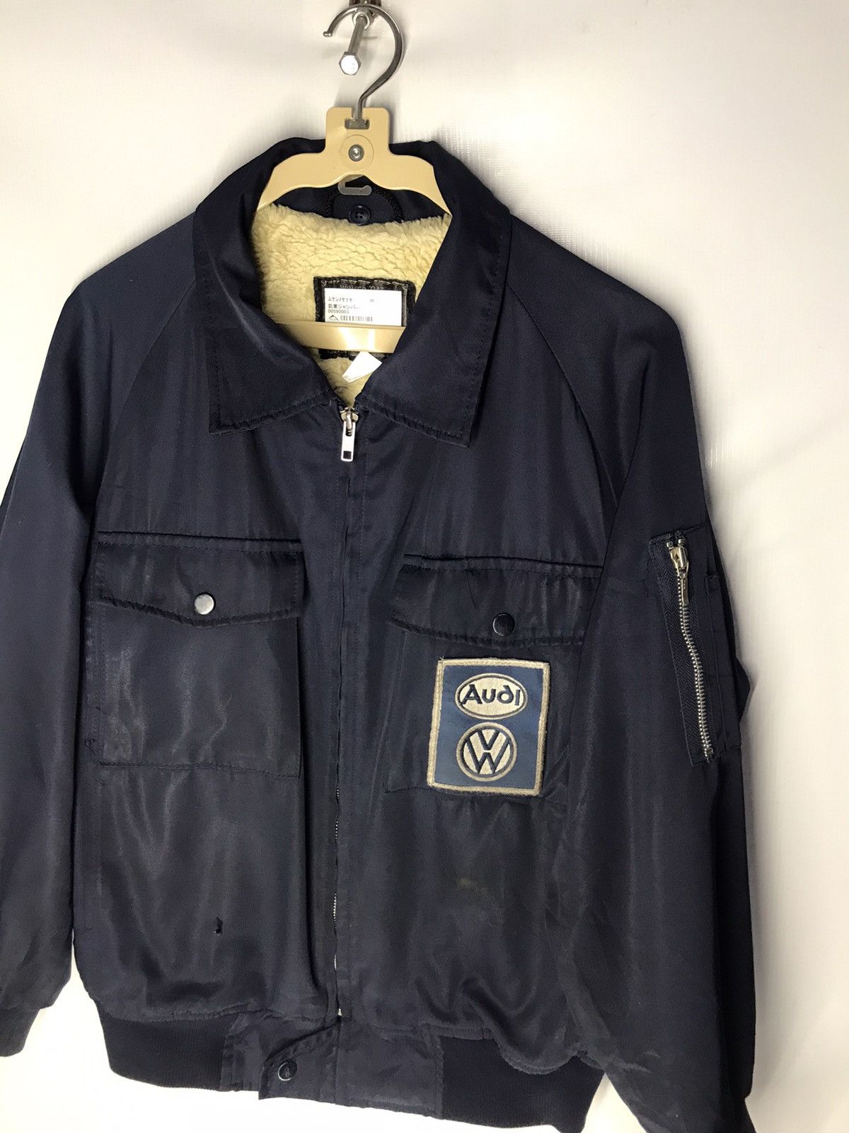Japanese Brand Winter Japanese brand zipper jacket with Audi patches Size US M / EU 48-50 / 2 - 5 Thumbnail