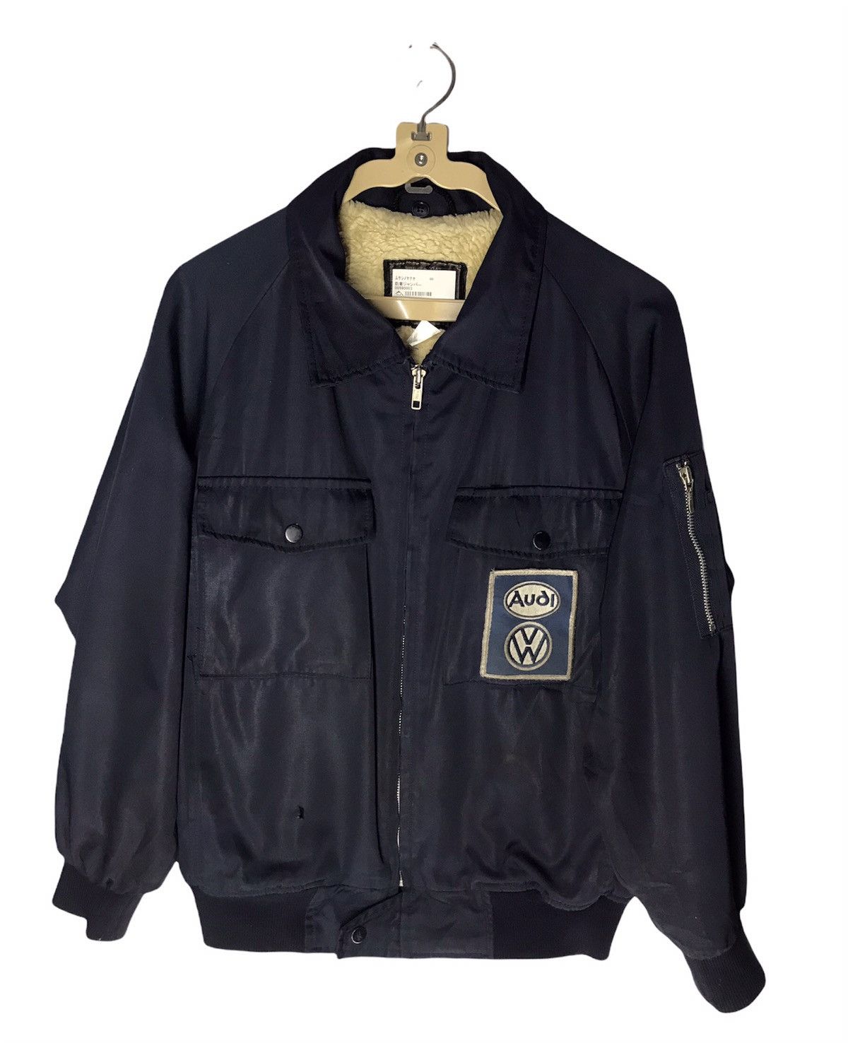 Japanese Brand Winter Japanese brand zipper jacket with Audi patches Size US M / EU 48-50 / 2 - 1 Thumbnail