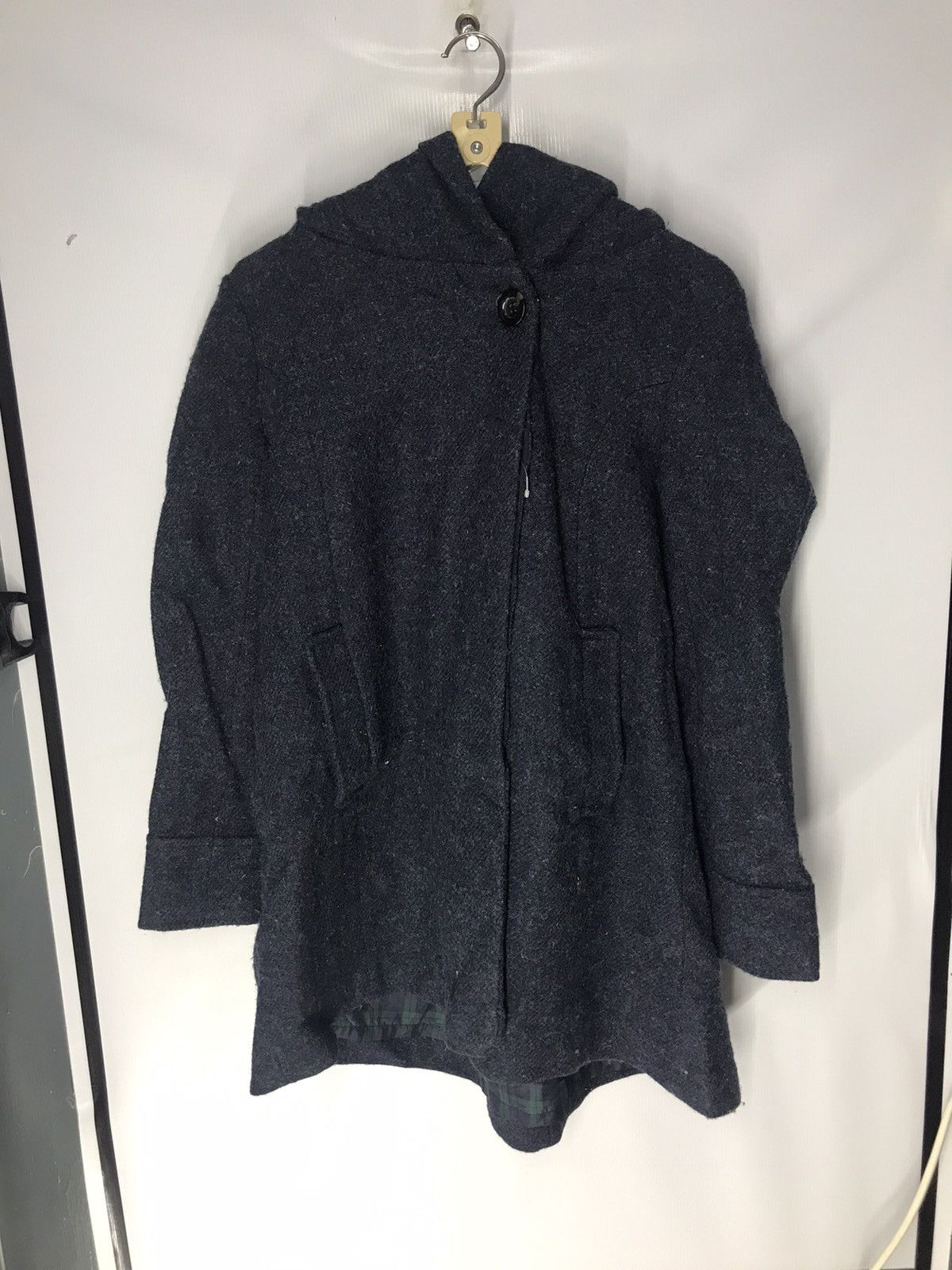 Harris Tweed × Japanese Brand Earth music&ecology x Harris tweed wool jacket with hoodie Size US M / EU 48-50 / 2 - 5 Thumbnail