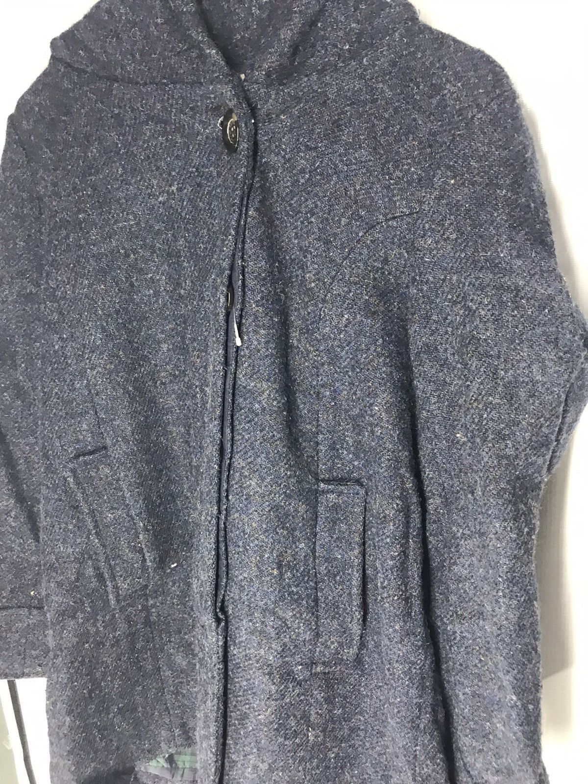 Harris Tweed × Japanese Brand Earth music&ecology x Harris tweed wool jacket with hoodie Size US M / EU 48-50 / 2 - 4 Thumbnail