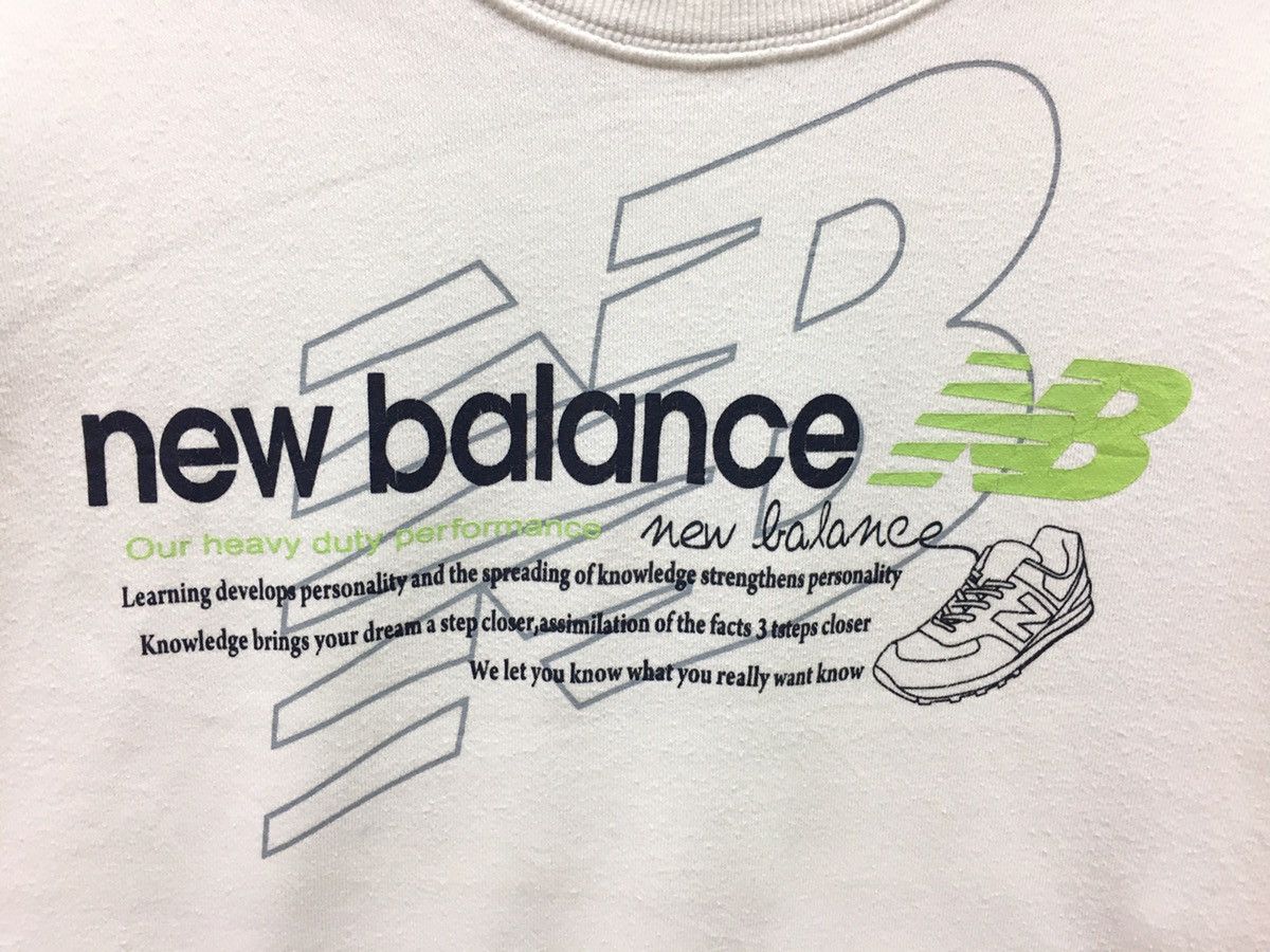 New Balance × Vintage Vintage New Balance Big Logo Sweatshirt Size US M / EU 48-50 / 2 - 3 Thumbnail