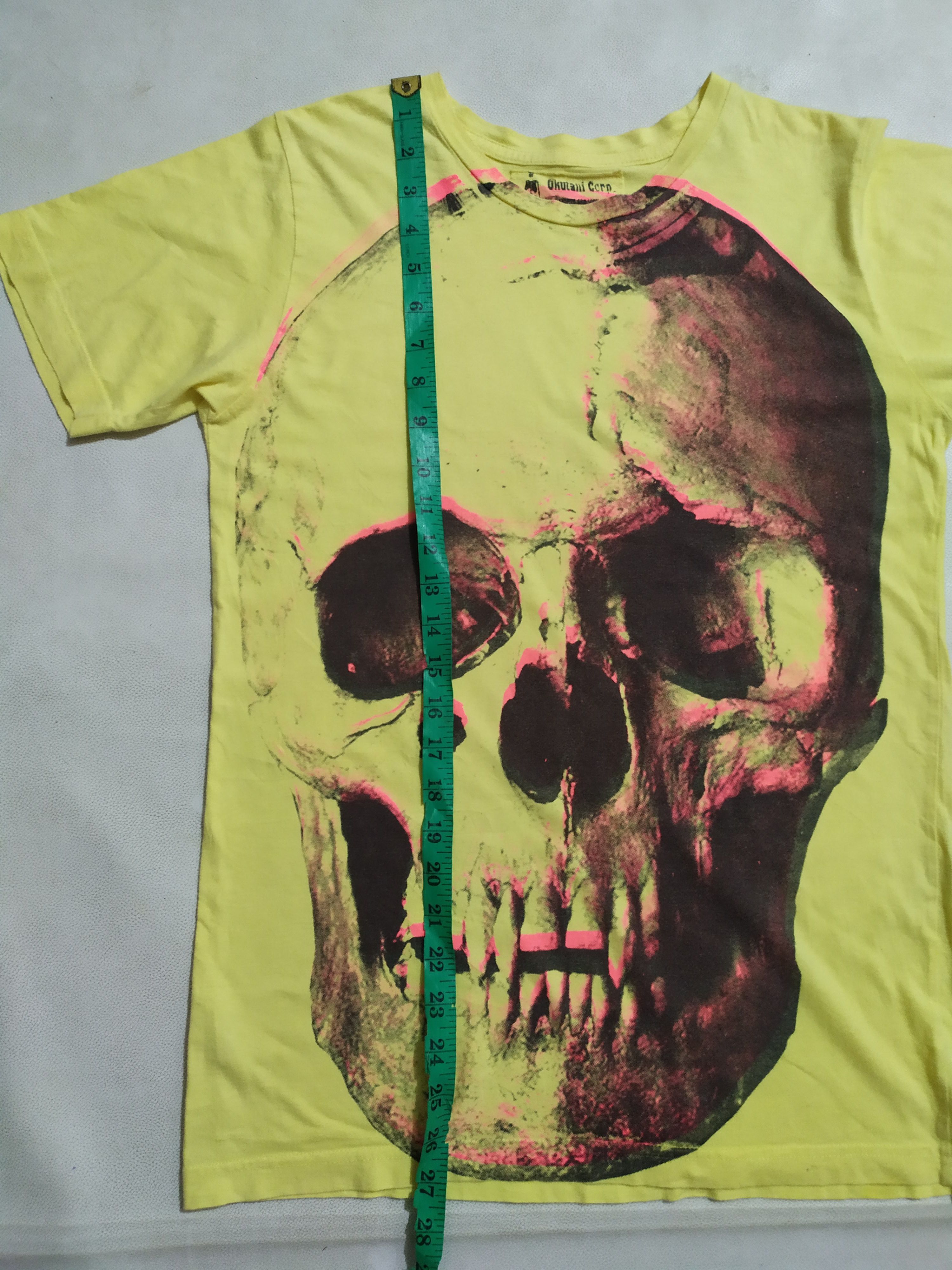 Japanese Brand Okutani Flesh Imp Skull Tshirt Size US M / EU 48-50 / 2 - 7 Thumbnail