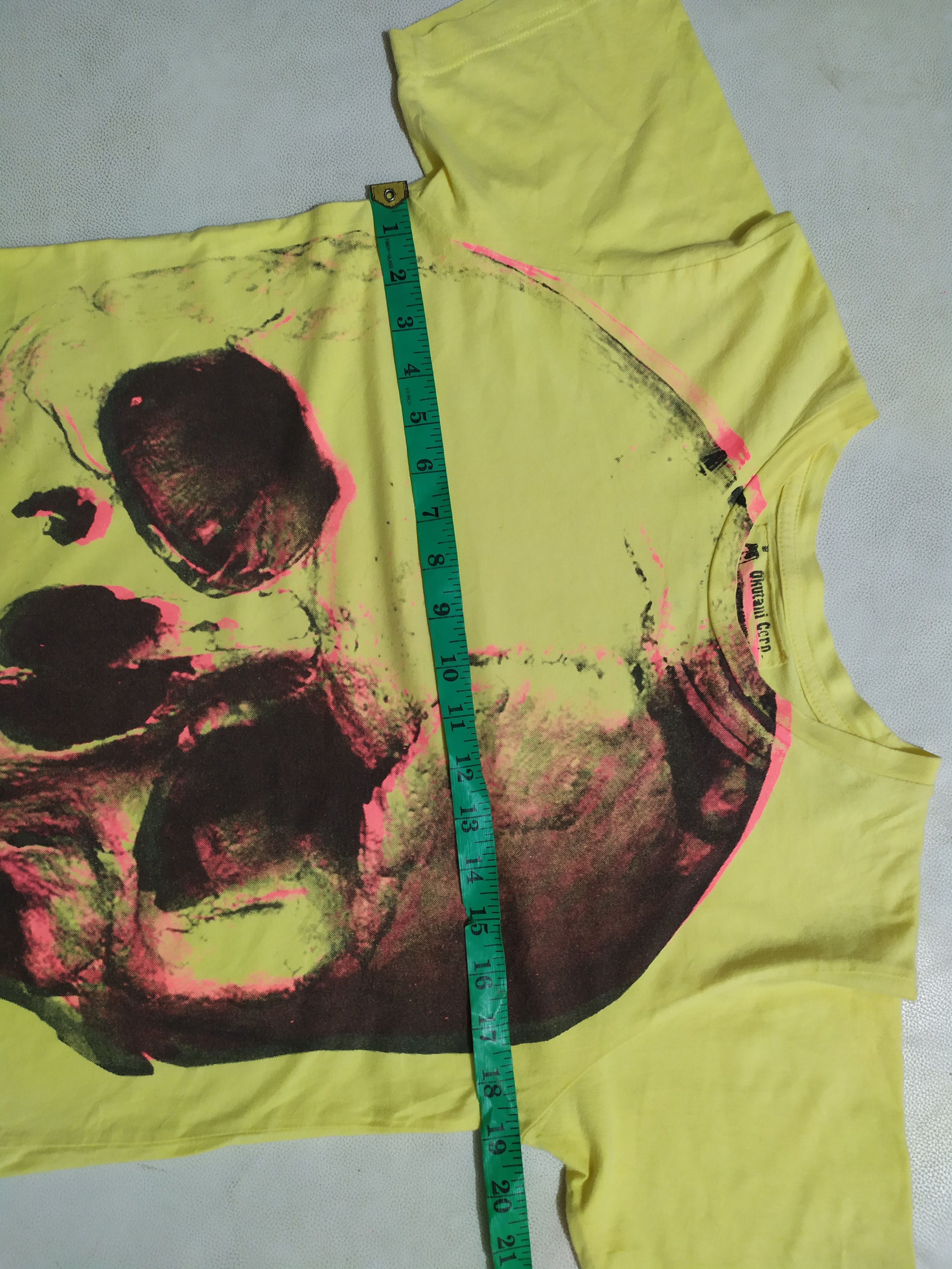 Japanese Brand Okutani Flesh Imp Skull Tshirt Size US M / EU 48-50 / 2 - 6 Thumbnail
