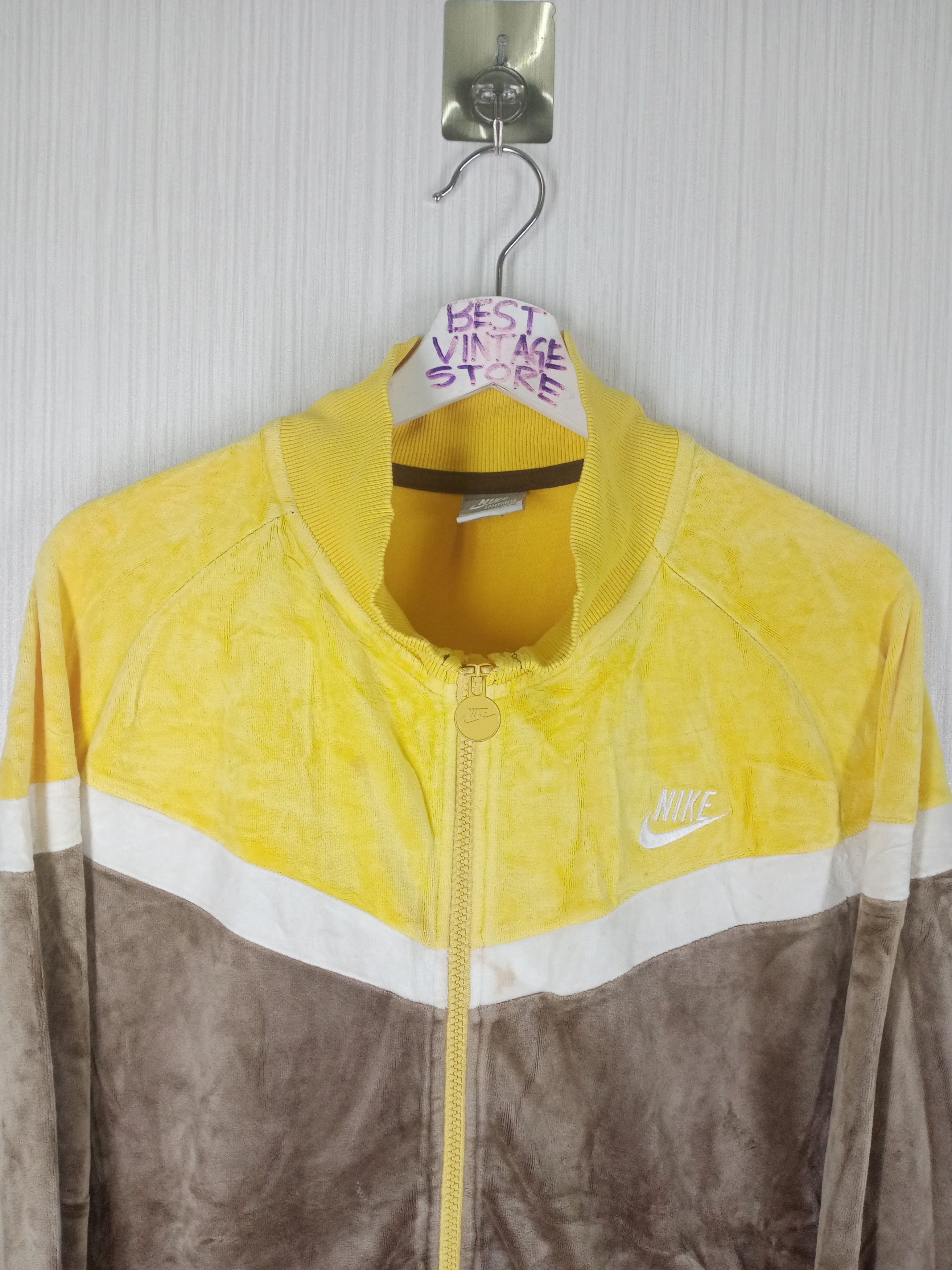 Nike Vintage Nike Tech Fleece Tricolour Zipper Size US L / EU 52-54 / 3 - 6 Thumbnail