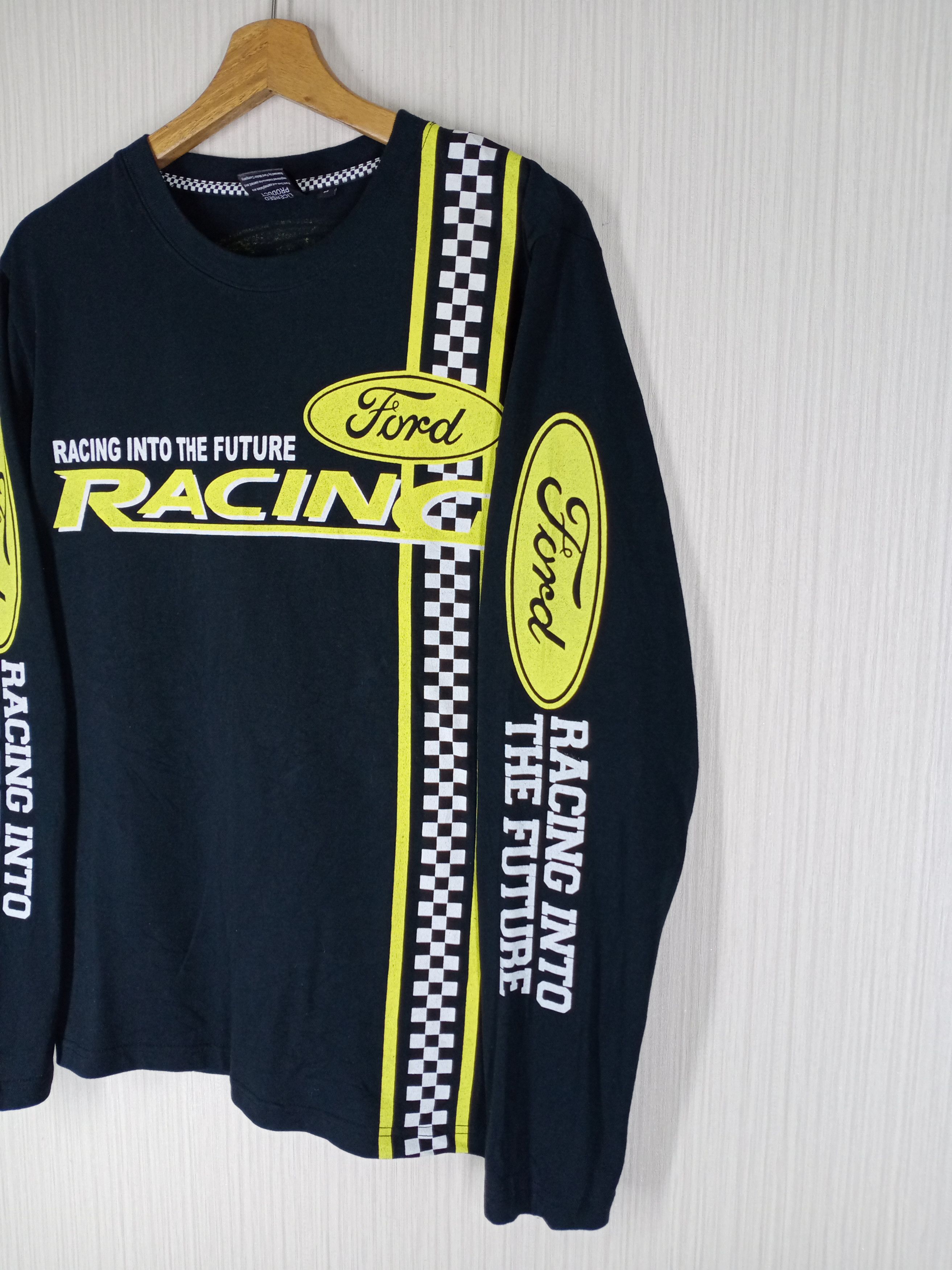 Ford Vintage Ford Racing Overprint Long Sleeve Tshirt Size US M / EU 48-50 / 2 - 7 Thumbnail