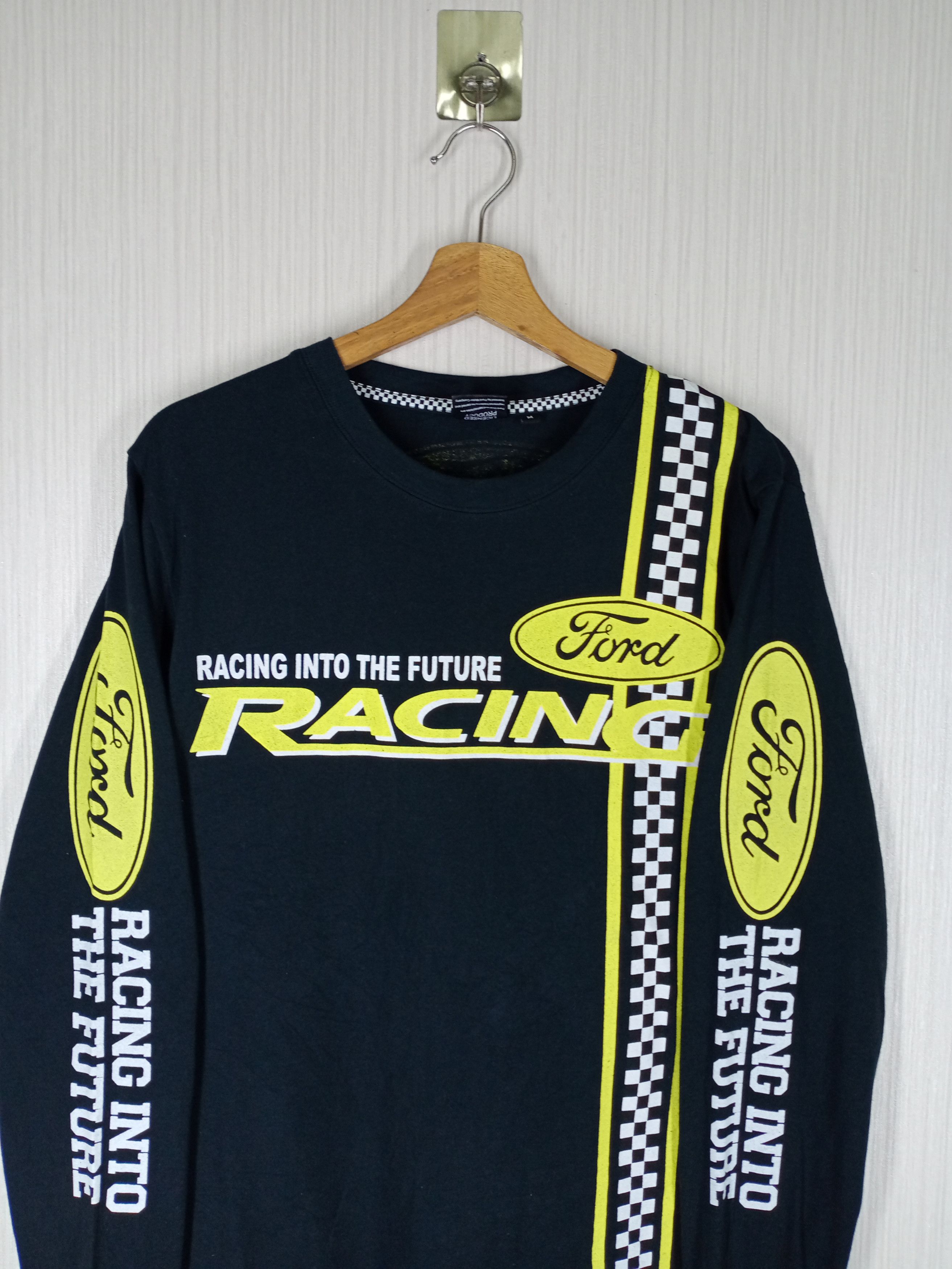 Ford Vintage Ford Racing Overprint Long Sleeve Tshirt Size US M / EU 48-50 / 2 - 5 Thumbnail