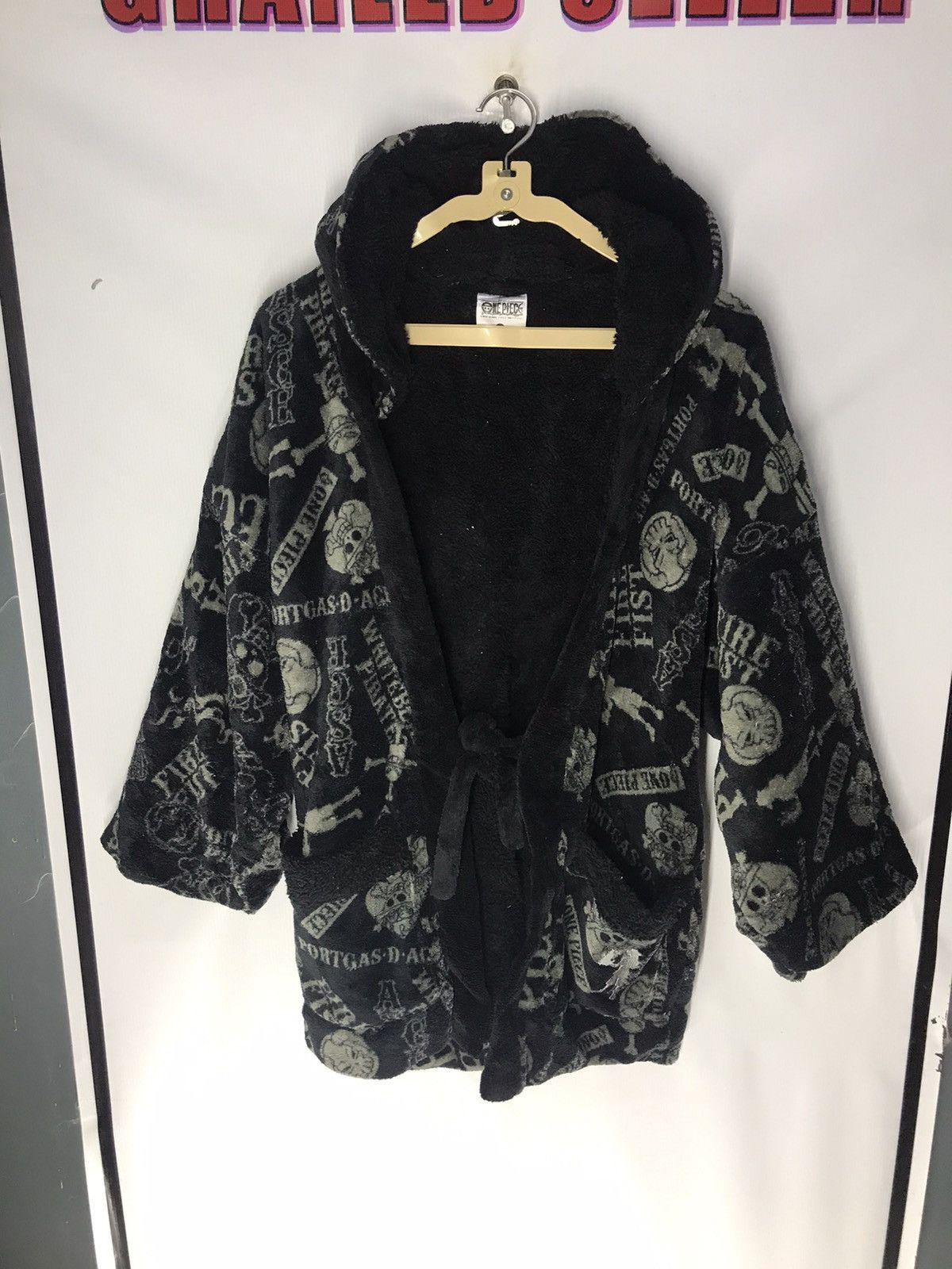 Anime × Komono × One Piece One piece fullprint fleece kimono hoodie Size US L / EU 52-54 / 3 - 7 Thumbnail