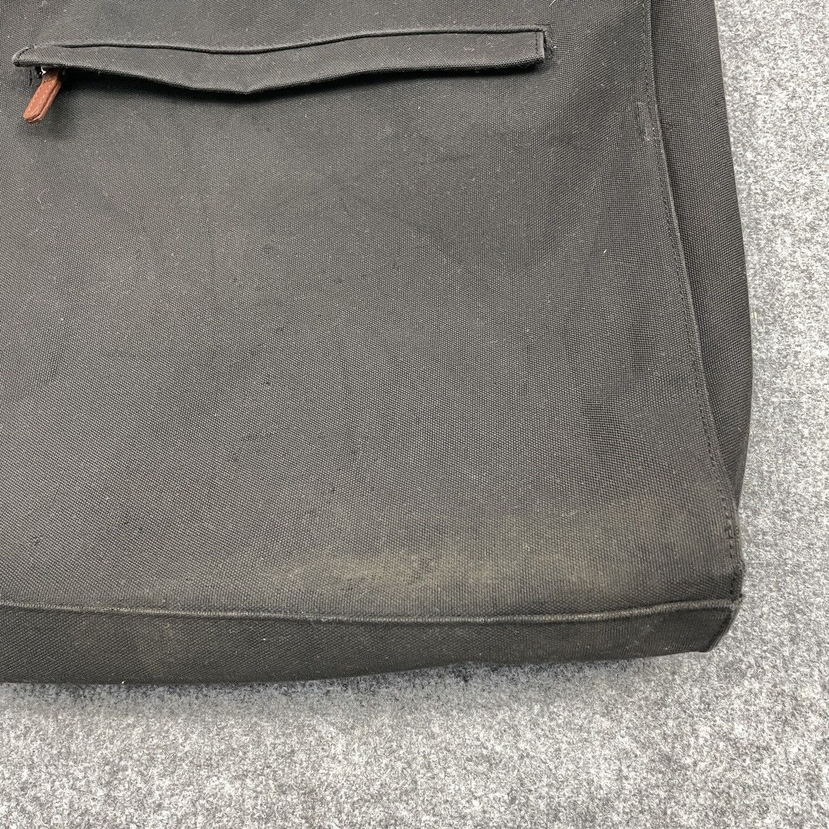 Japanese Brand × Vintage Super Black Japanese Brand Denim Tote Bag Size ONE SIZE - 9 Thumbnail