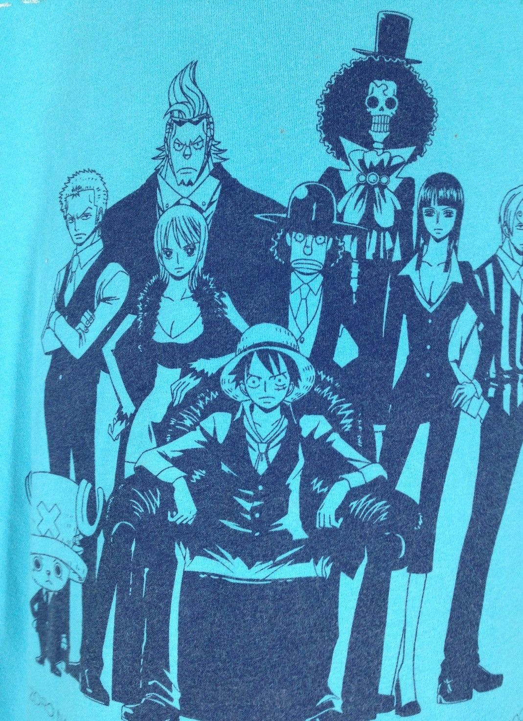 One Piece × Uniqlo luffy zoro nami usopp sanji chopper robin franky brook Size US XL / EU 56 / 4 - 2 Thumbnail