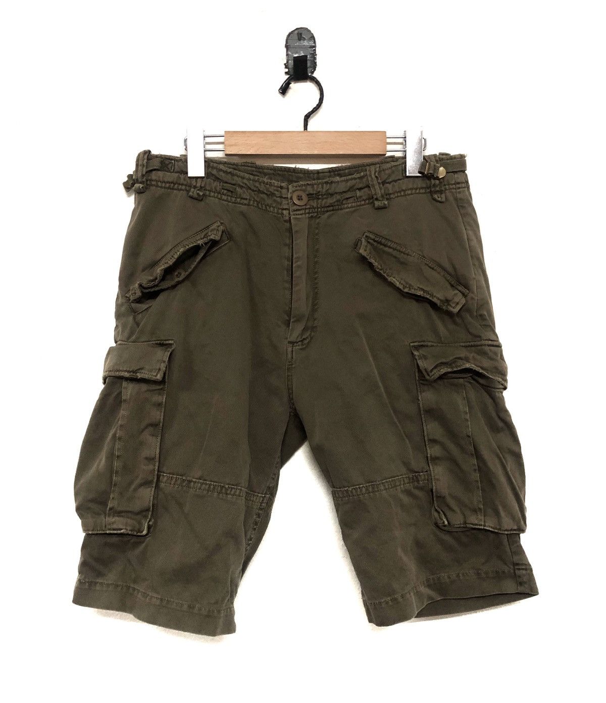 Japanese Brand Japanese Brand Cargo Short Pants Size US 33 - 1 Thumbnail