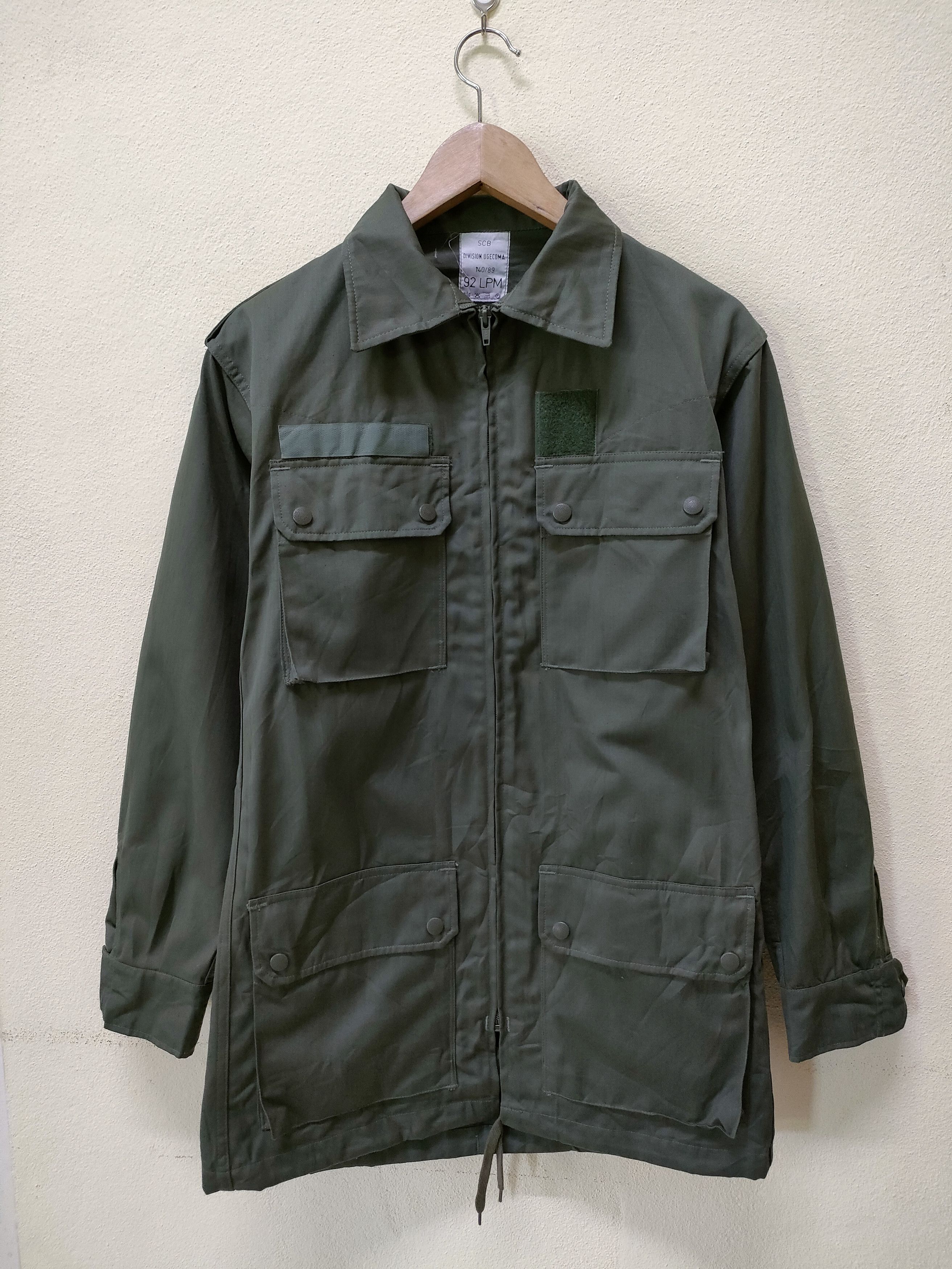 Nigel Cabourn × Vintage Vintage France Military Herringbone Twill Jacket Size US M / EU 48-50 / 2 - 1 Thumbnail