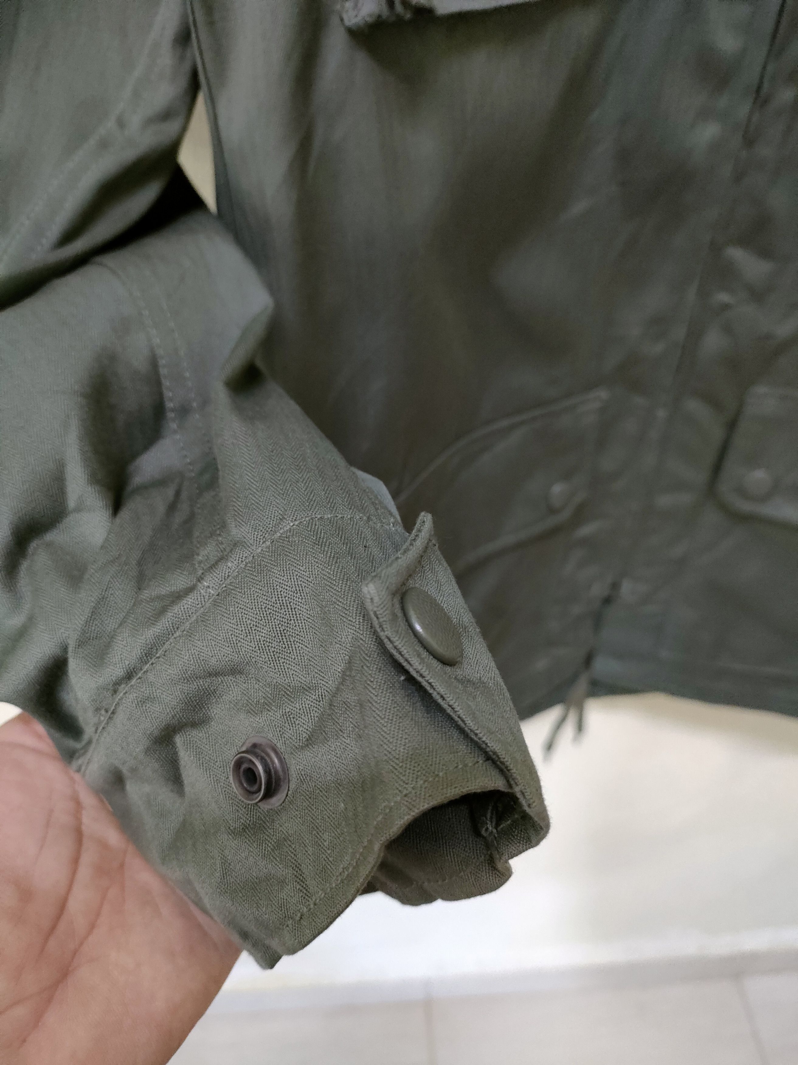 Nigel Cabourn × Vintage Vintage France Military Herringbone Twill Jacket Size US M / EU 48-50 / 2 - 8 Thumbnail