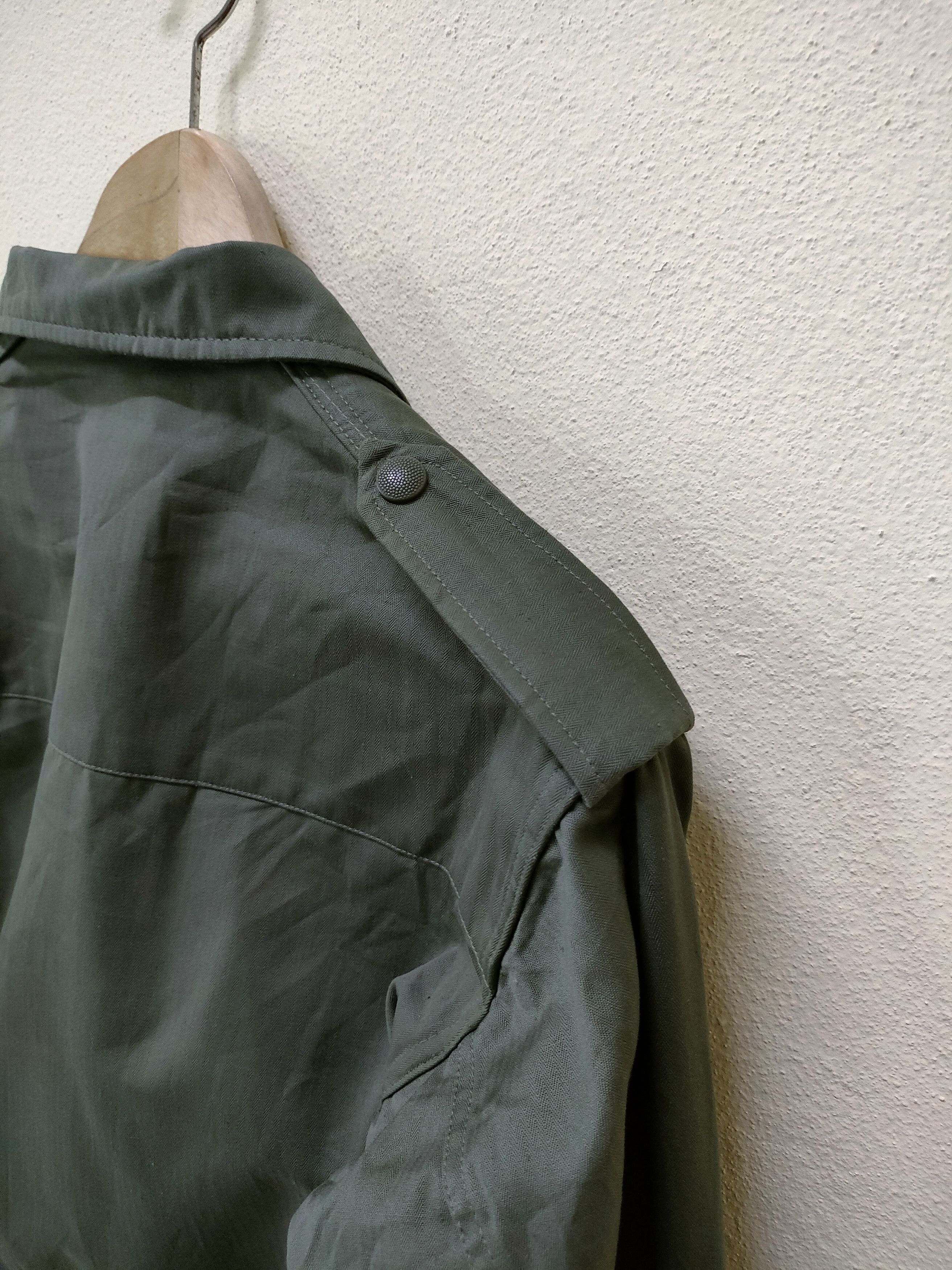 Nigel Cabourn × Vintage Vintage France Military Herringbone Twill Jacket Size US M / EU 48-50 / 2 - 3 Thumbnail