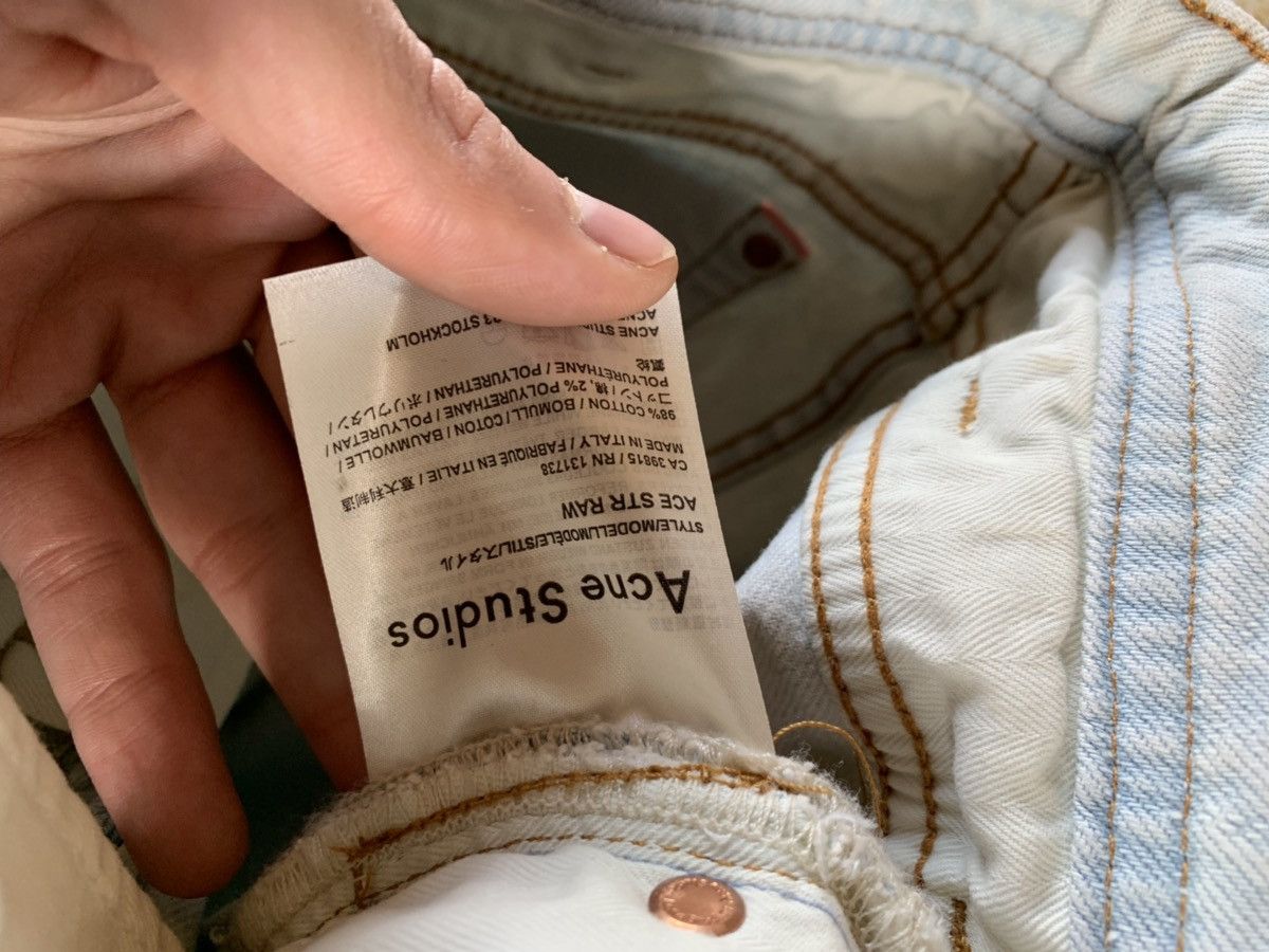 Acne Studios Ace Denim in Light Blue Size US 26 / EU 42 - 10 Thumbnail