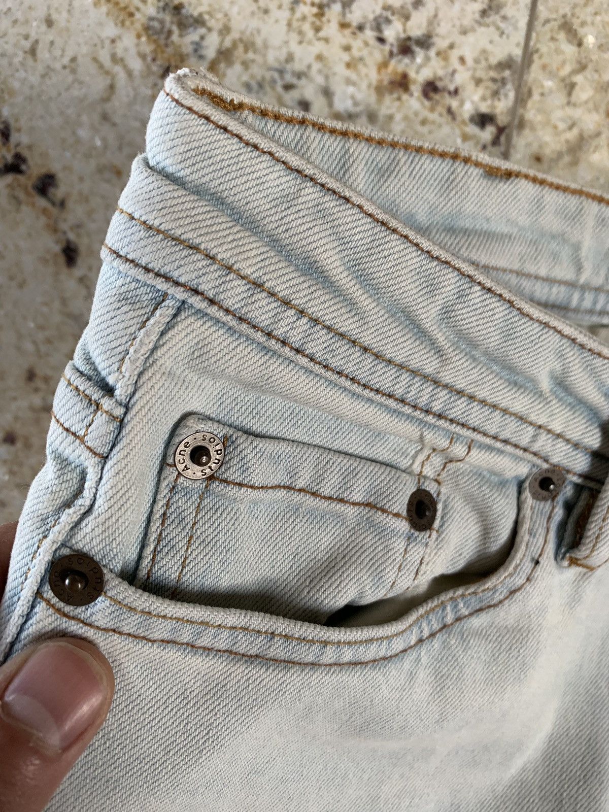 Acne Studios Ace Denim in Light Blue Size US 26 / EU 42 - 6 Thumbnail