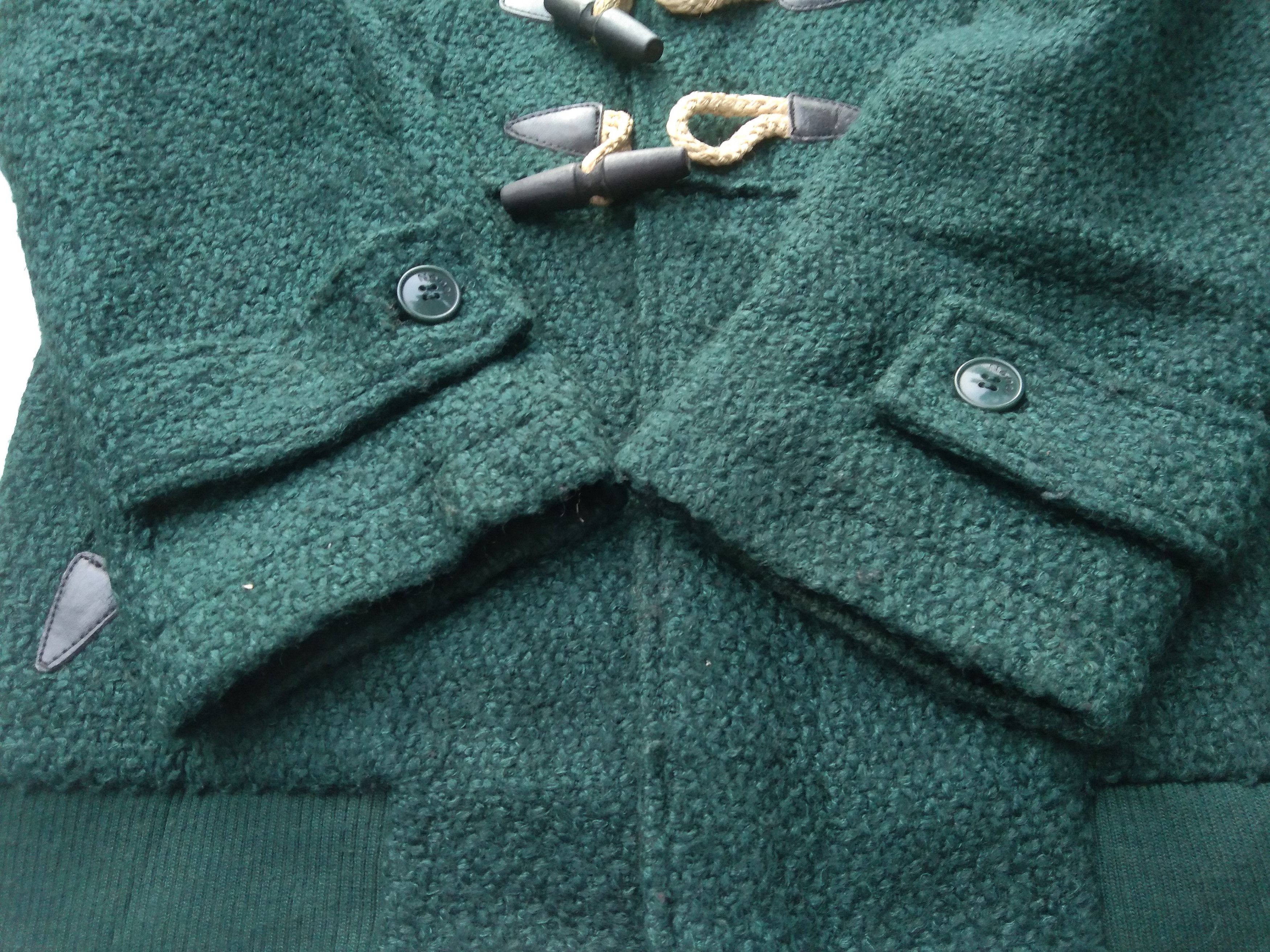 Issey Miyake × Ne-Net ISSEY MIYAKE NE-NET WOOL DUFFLE COAT Size US S / EU 44-46 / 1 - 9 Thumbnail