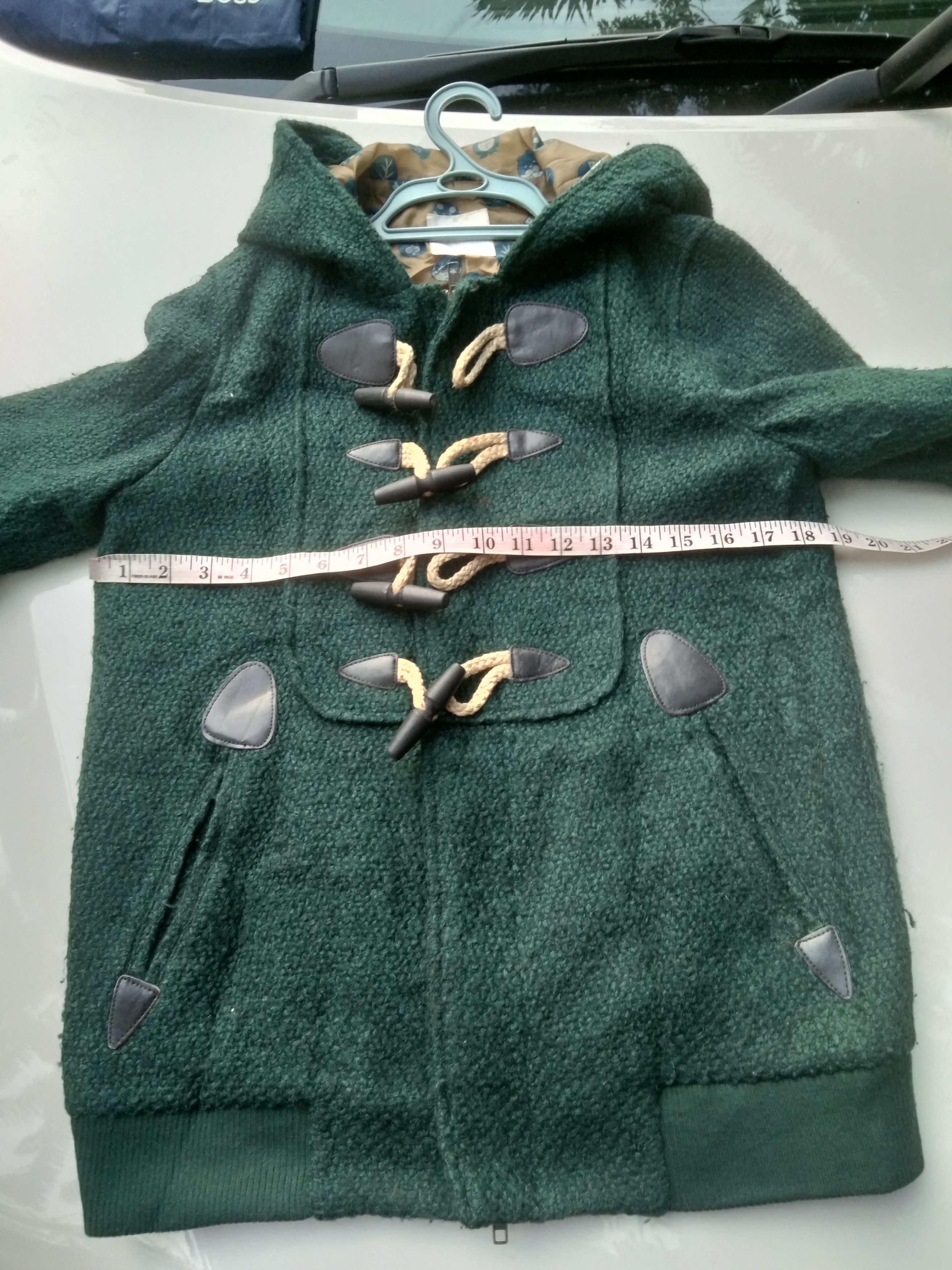 Issey Miyake × Ne-Net ISSEY MIYAKE NE-NET WOOL DUFFLE COAT Size US S / EU 44-46 / 1 - 14 Thumbnail