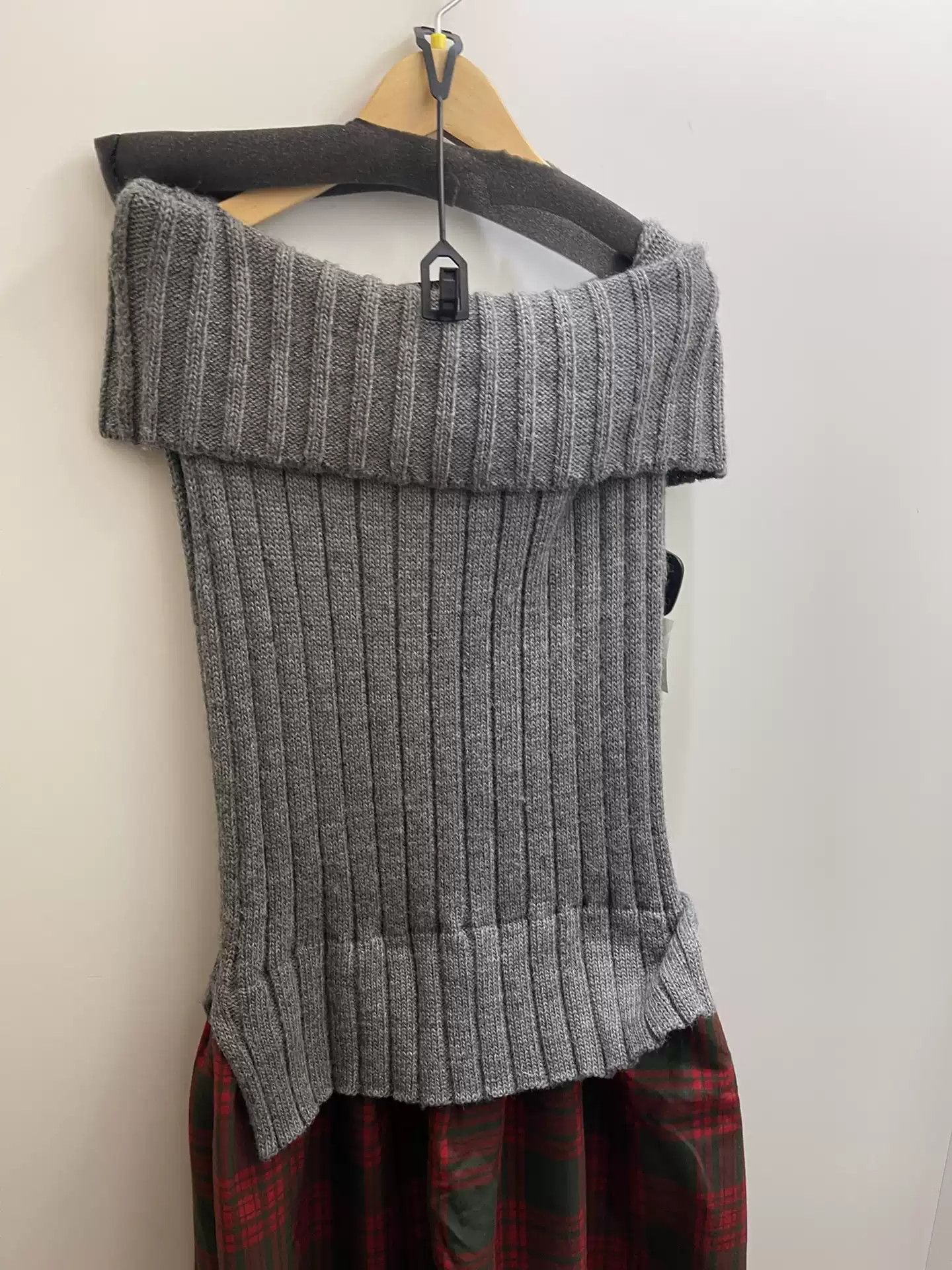 Junya Watanabe Junya Watanabe Patchwork Knit Dress Size S Size 30" / US 8 / IT 44 - 2 Thumbnail