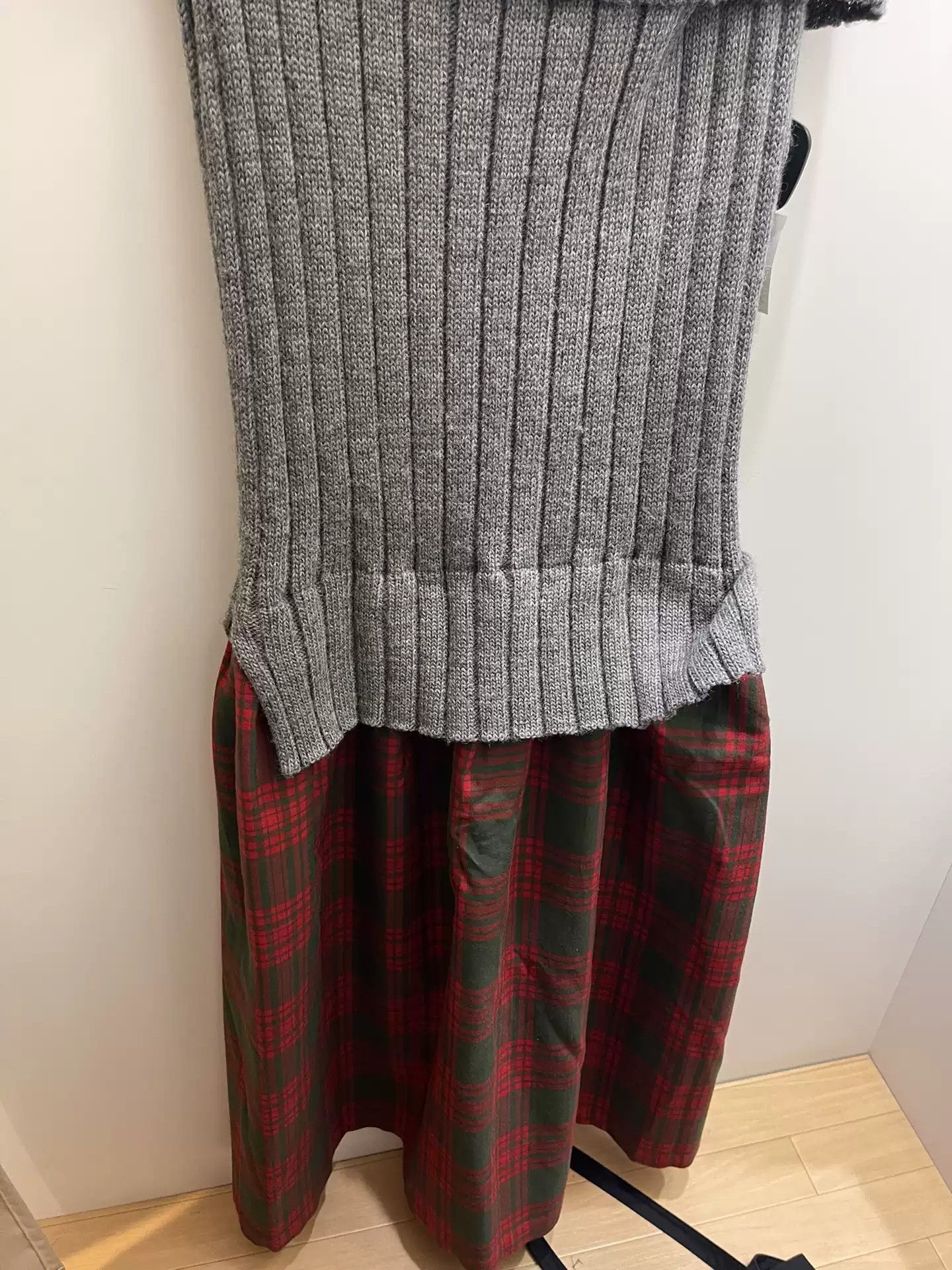 Junya Watanabe Junya Watanabe Patchwork Knit Dress Size S Size 30" / US 8 / IT 44 - 3 Thumbnail