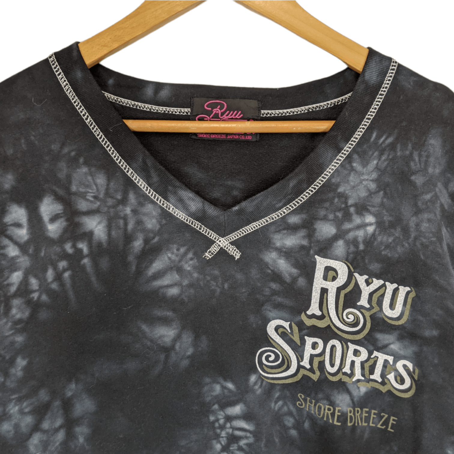 Japanese Brand RYU SPORTS Shore Breeze Tie Dyed Jumper Sweatshirt Size US M / EU 48-50 / 2 - 5 Thumbnail