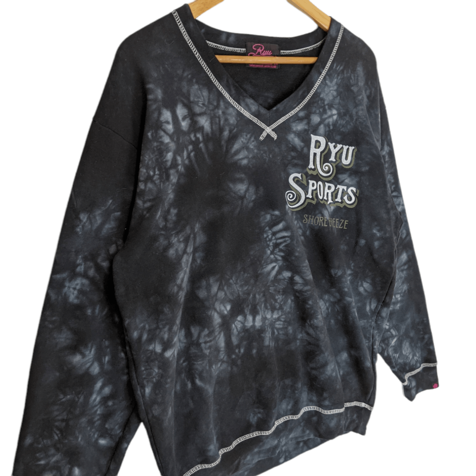 Japanese Brand RYU SPORTS Shore Breeze Tie Dyed Jumper Sweatshirt Size US M / EU 48-50 / 2 - 4 Thumbnail