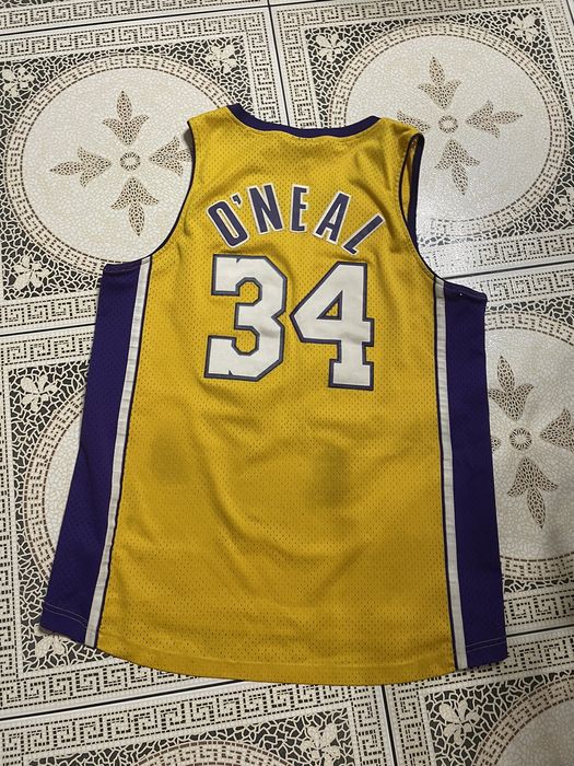 Nike VERY RARE JERSEY LAKERS 34 NIKE NBA ONEAL TEE SHIRT VINTAGE | Grailed