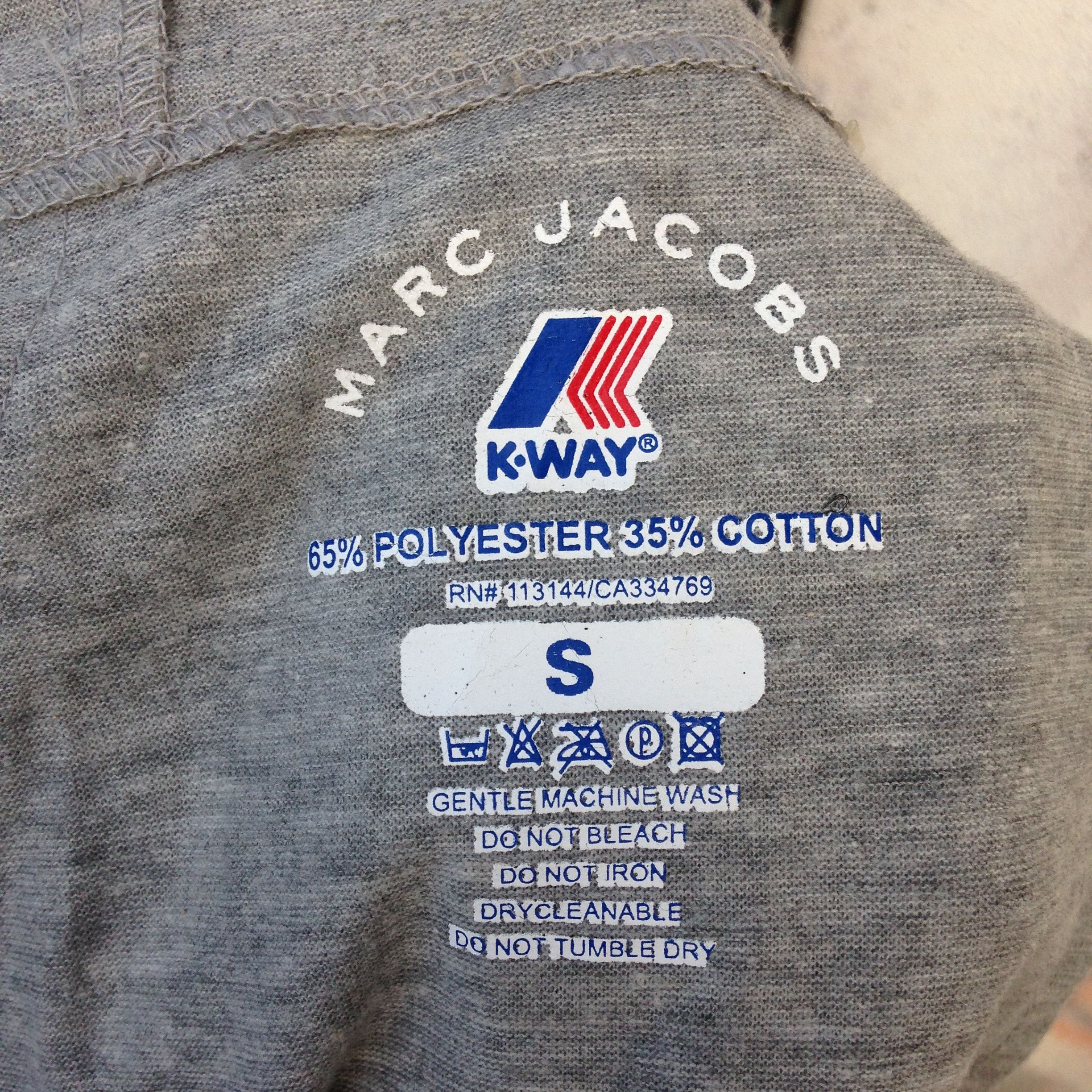 K-Way × Marc Jacobs Marc Jacobs K Way Wax Windbreaker Size US S / EU 44-46 / 1 - 6 Thumbnail