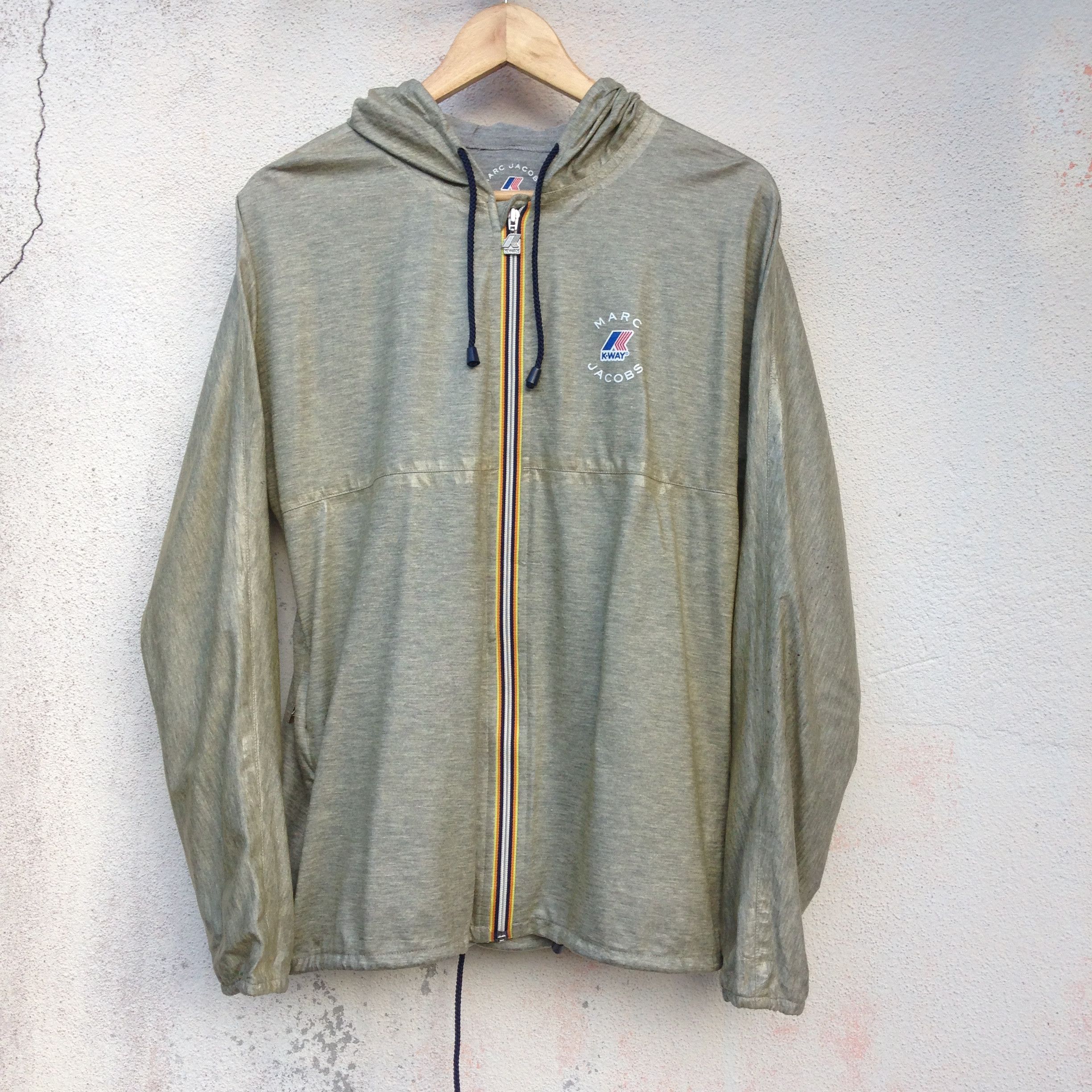 K-Way × Marc Jacobs Marc Jacobs K Way Wax Windbreaker Size US S / EU 44-46 / 1 - 1 Thumbnail