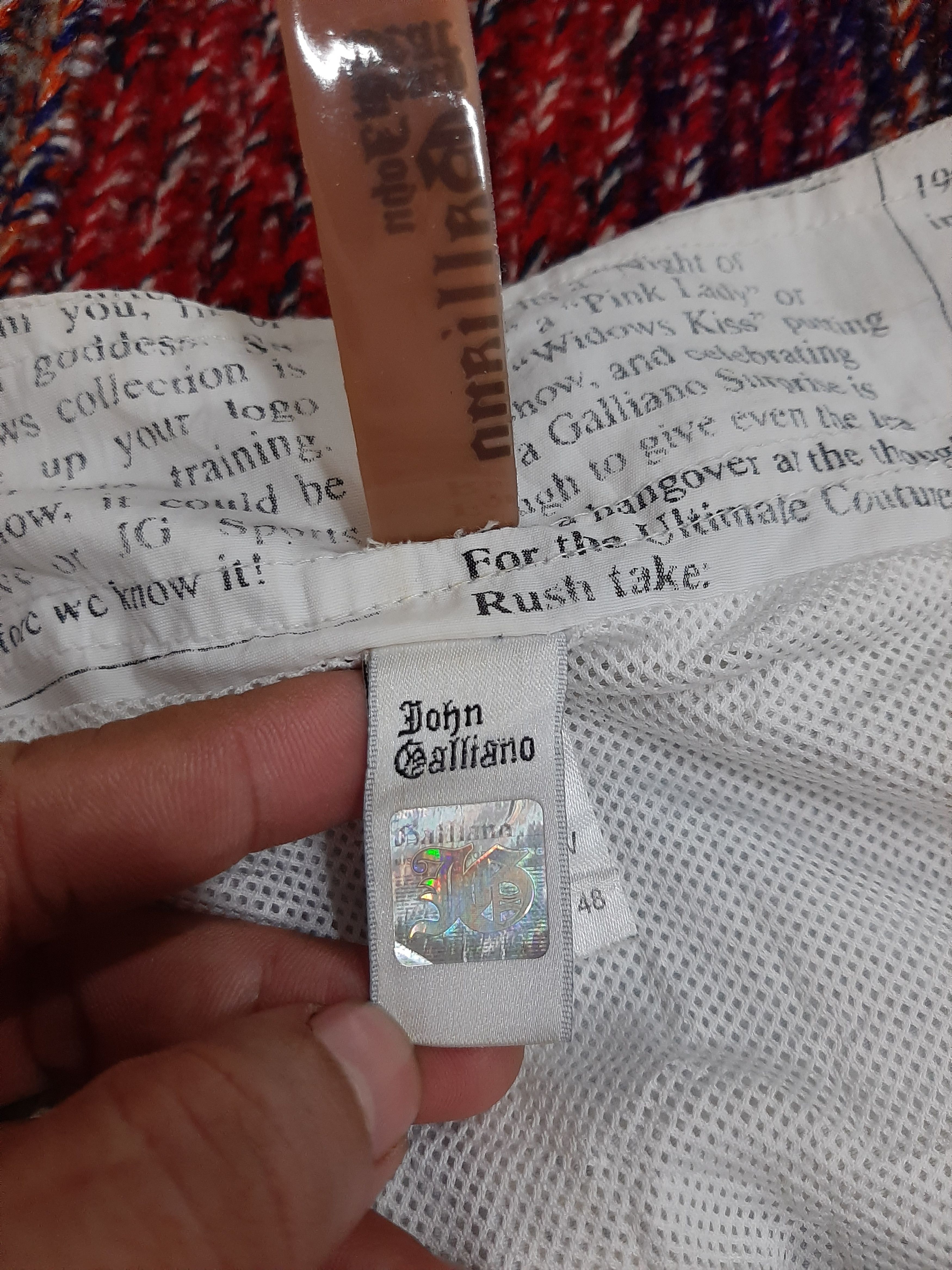 Designer × John Galliano JOHN GALLIANO BEACH WEAR NEWS PAPER FULL PRINT CARGO PANTS Size US 32 / EU 48 - 12 Thumbnail