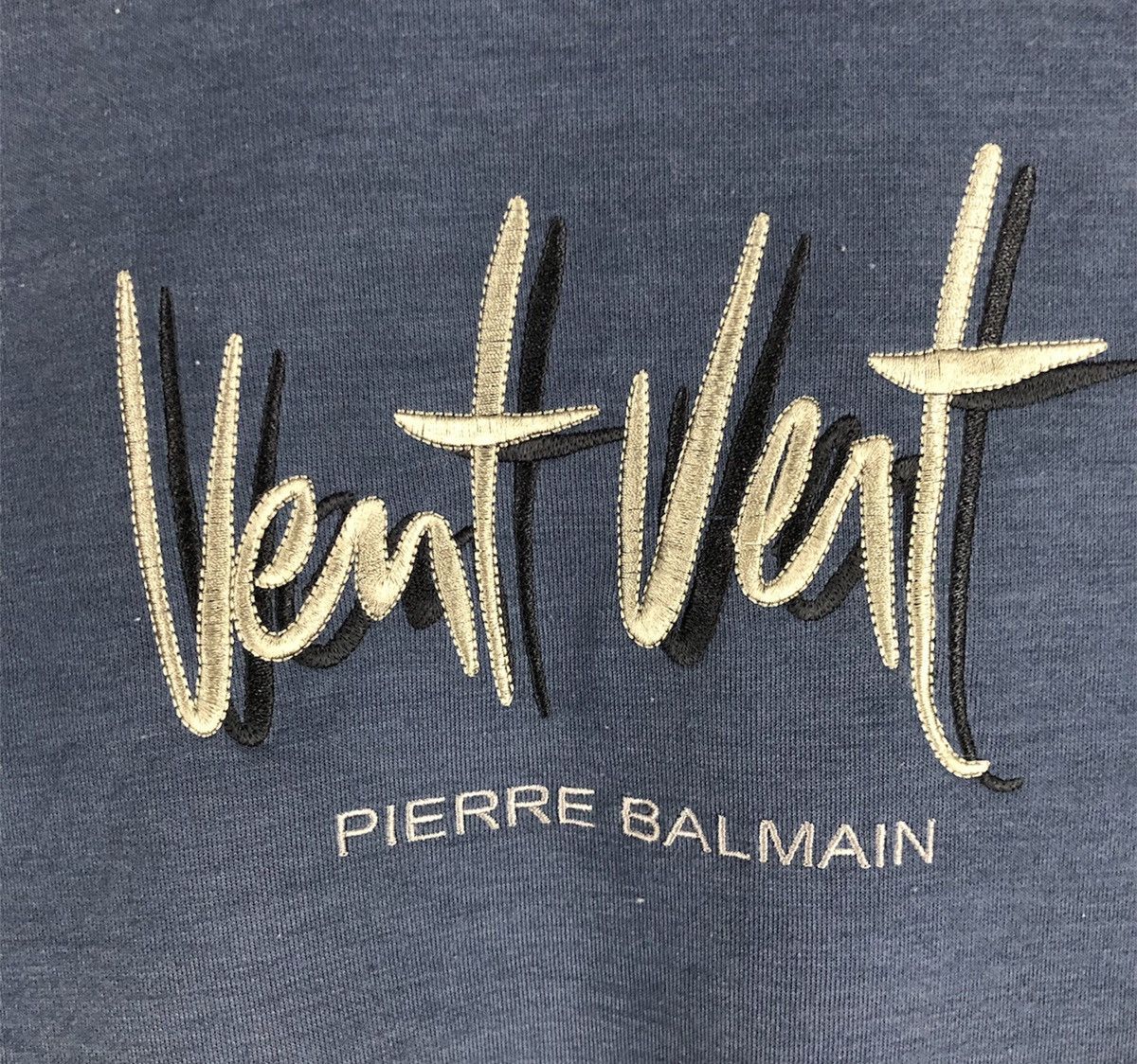 Pierre Balmain × Vintage Vintage 90s Vent Vert Pierre Balmain Turtleneck Sweatshirt Size US L / EU 52-54 / 3 - 6 Thumbnail