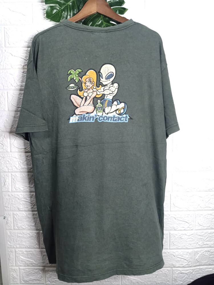 Alien Workshop × Mossimo × Vintage VINTAGE ALIEN WORKSHOP X MOSSIMO X MAKIN CONTACT SKATE TEE Size US L / EU 52-54 / 3 - 2 Thumbnail