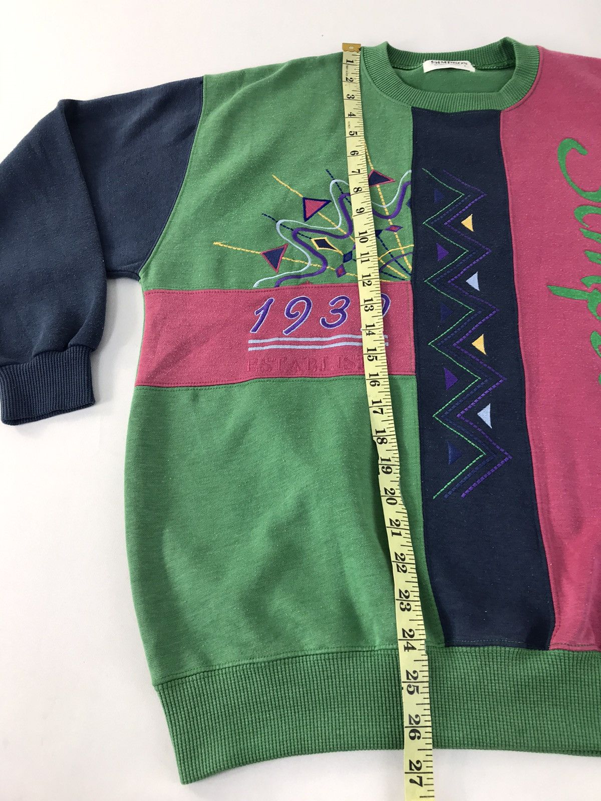 Other Sweatshirt Simpson 1939 Establised Multicolor Style Size US L / EU 52-54 / 3 - 10 Thumbnail