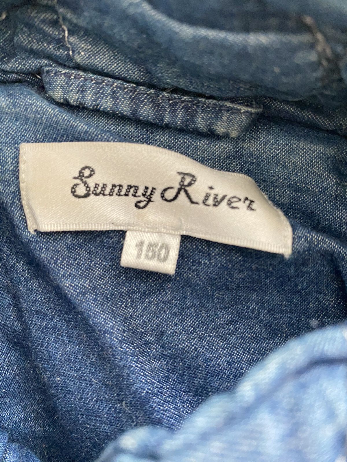 Hysteric Glamour × Japanese Brand × Rei Kawakubo Sunny Riven Indigo Jacket nice designer Size ONE SIZE - 15 Thumbnail