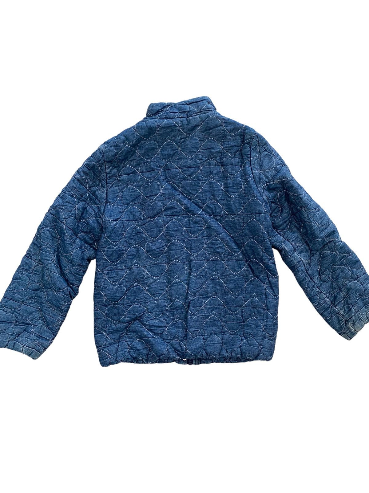 Hysteric Glamour × Japanese Brand × Rei Kawakubo Sunny Riven Indigo Jacket nice designer Size ONE SIZE - 7 Thumbnail