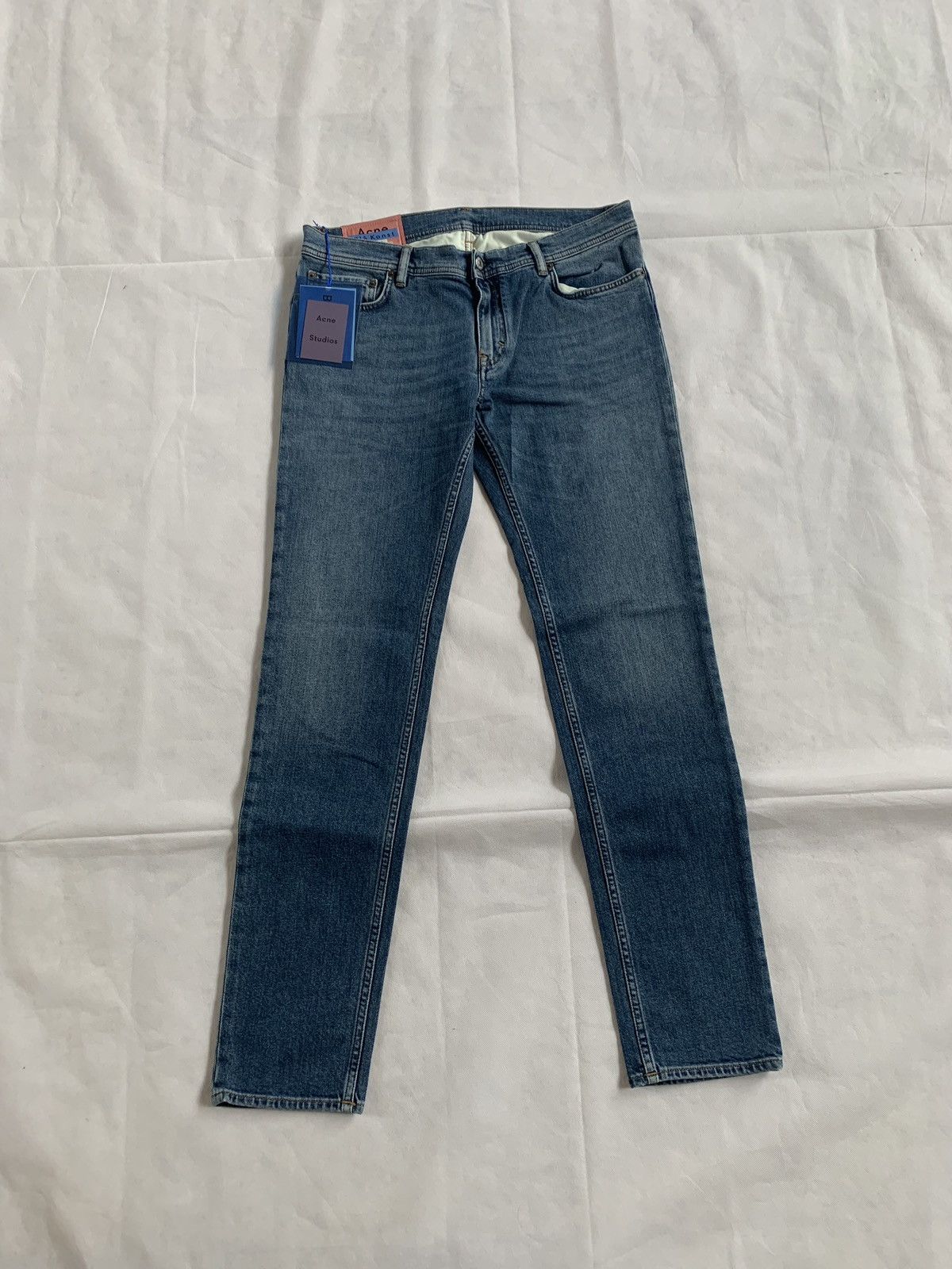 Acne Studios 32 x 32 North Denim in Mid Blue Size US 32 / EU 48 - 3 Thumbnail
