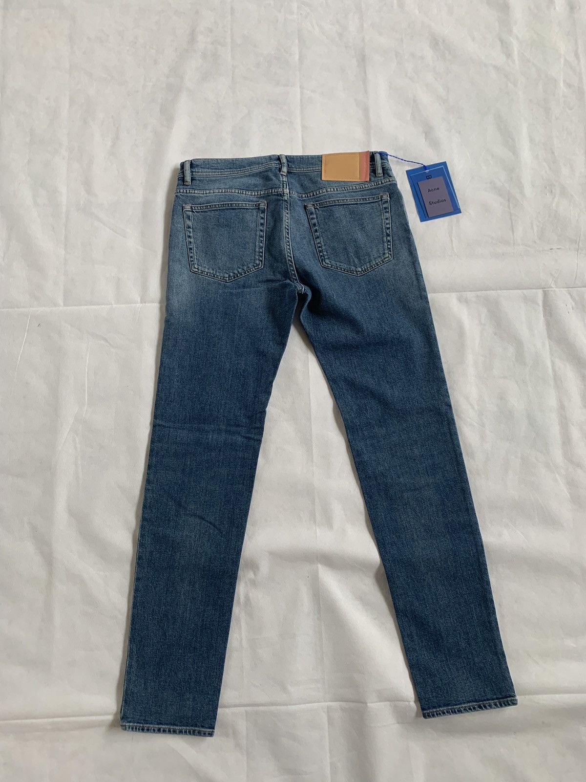 Acne Studios 32 x 32 North Denim in Mid Blue Size US 32 / EU 48 - 11 Thumbnail