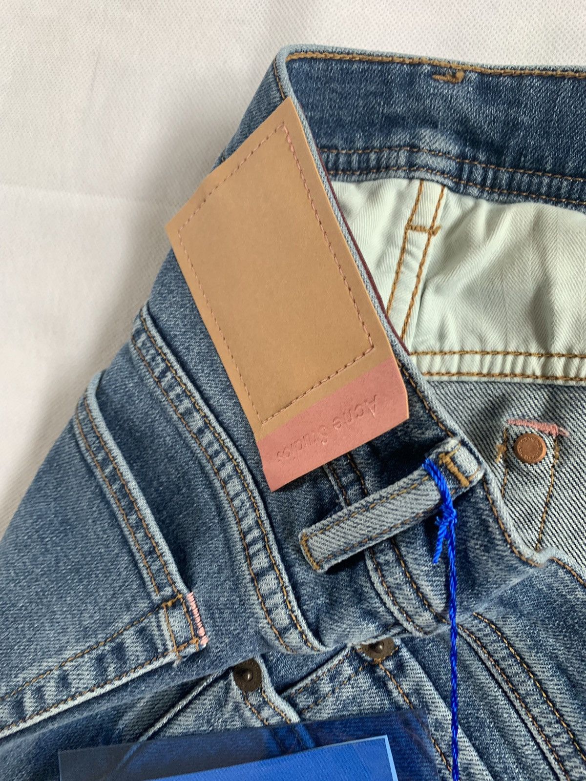 Acne Studios 32 x 32 North Denim in Mid Blue Size US 32 / EU 48 - 10 Thumbnail