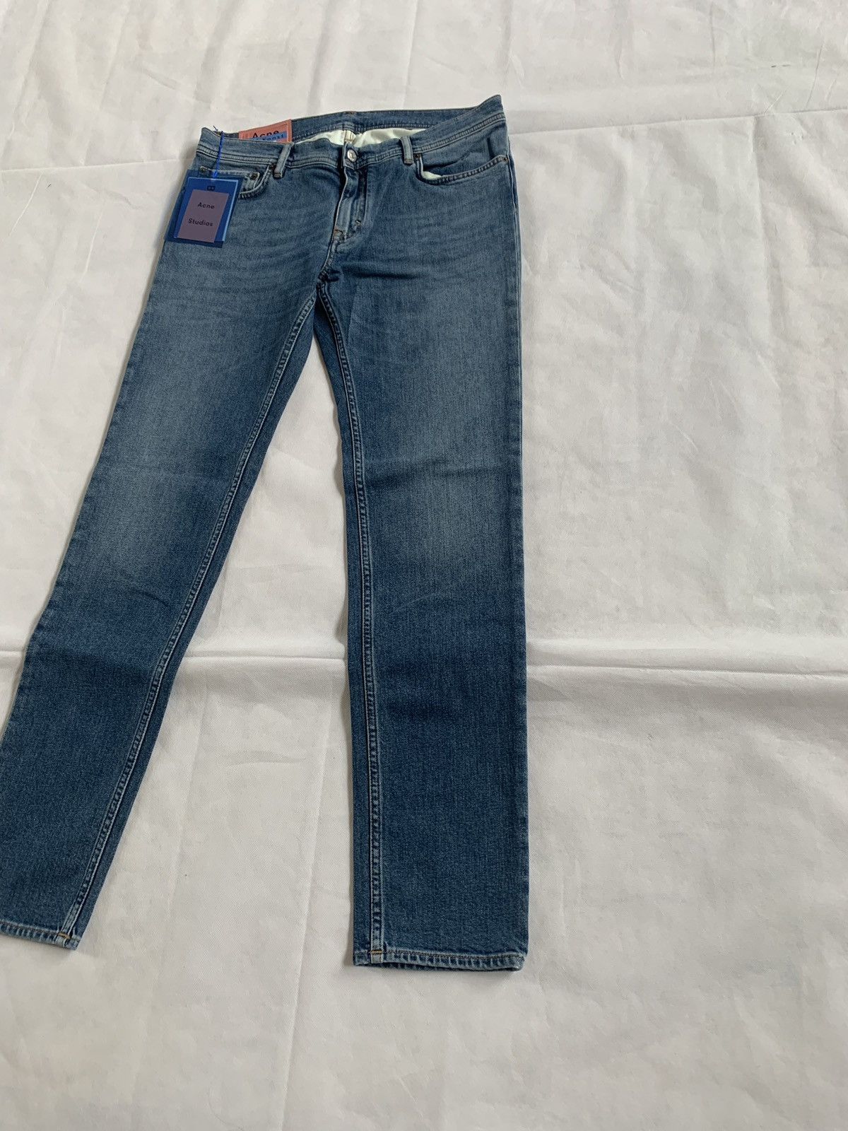 Acne Studios 32 x 32 North Denim in Mid Blue Size US 32 / EU 48 - 2 Thumbnail