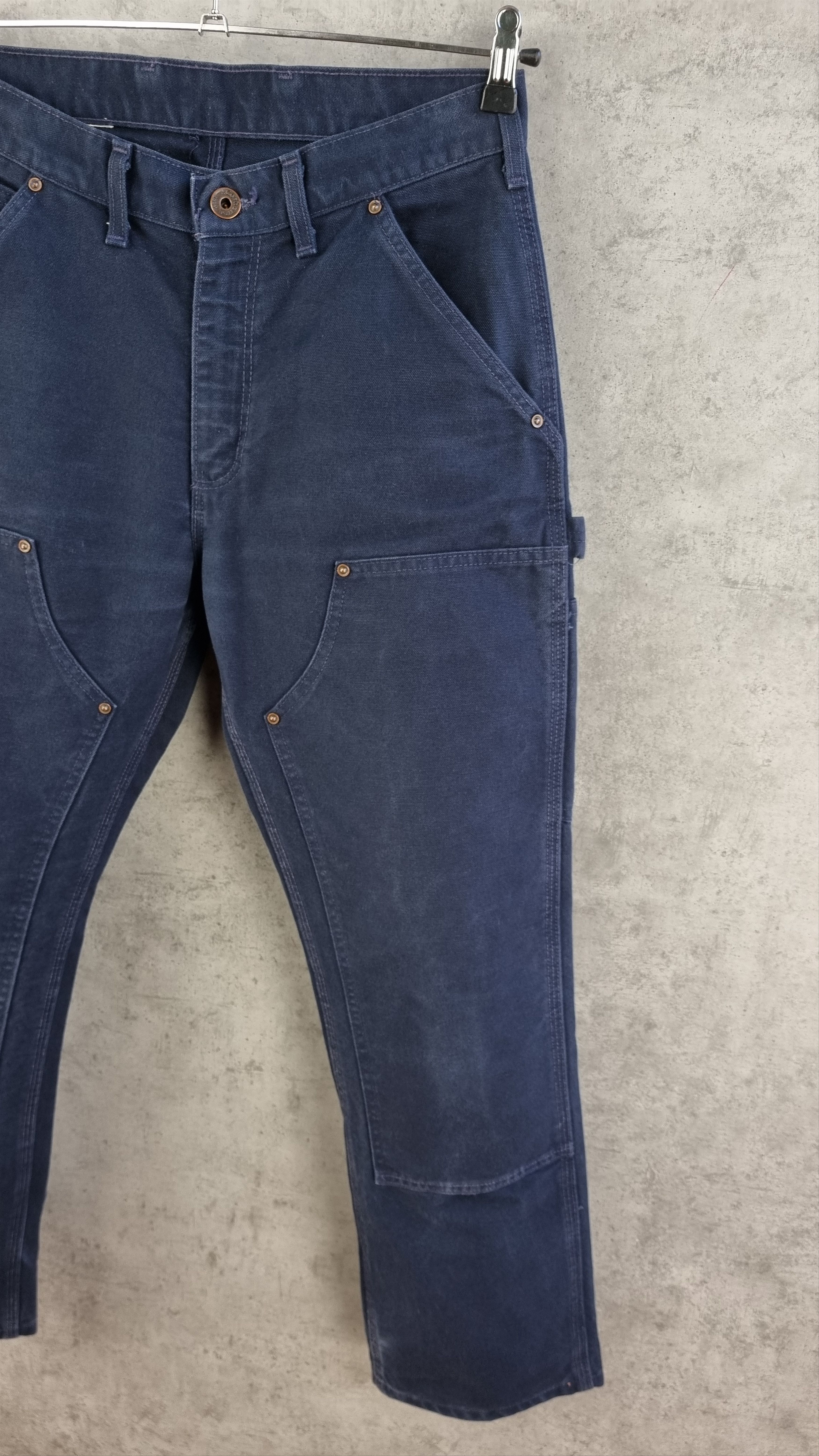 Vintage 90s Double Knees Carpenter Denim Pants Size US 30 / EU 46 - 5 Thumbnail