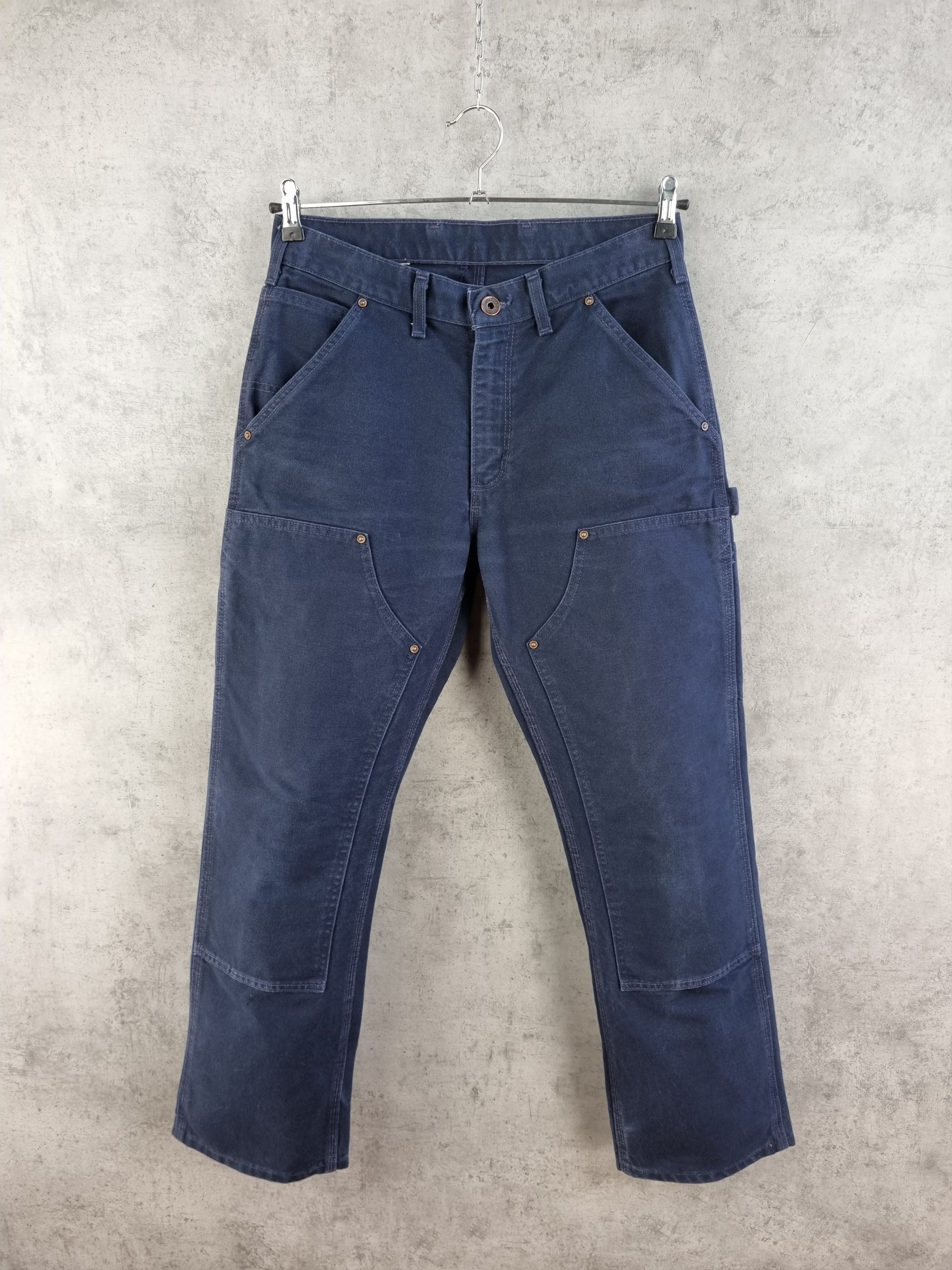 Vintage 90s Double Knees Carpenter Denim Pants Size US 30 / EU 46 - 11 Thumbnail