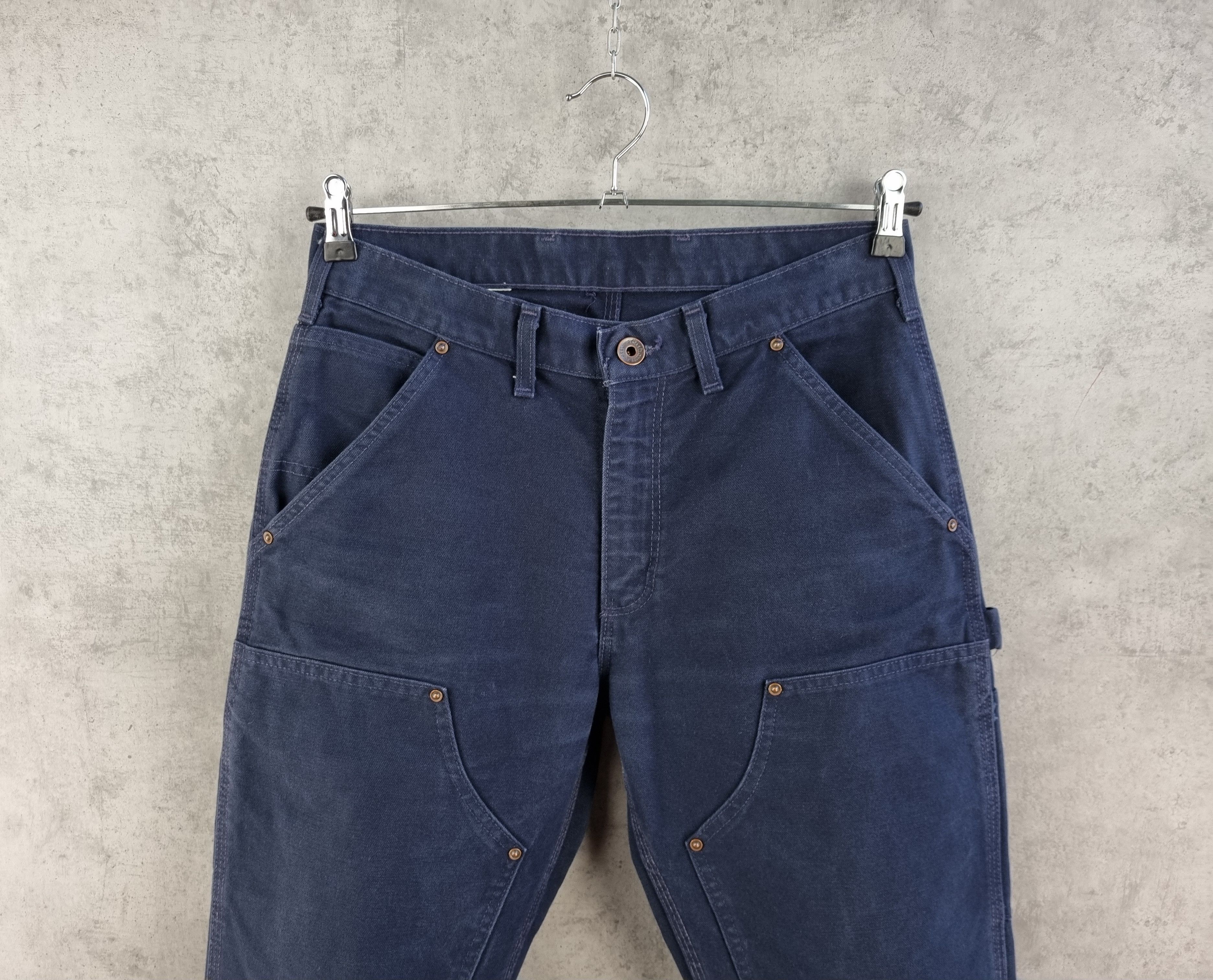 Vintage 90s Double Knees Carpenter Denim Pants Size US 30 / EU 46 - 3 Thumbnail