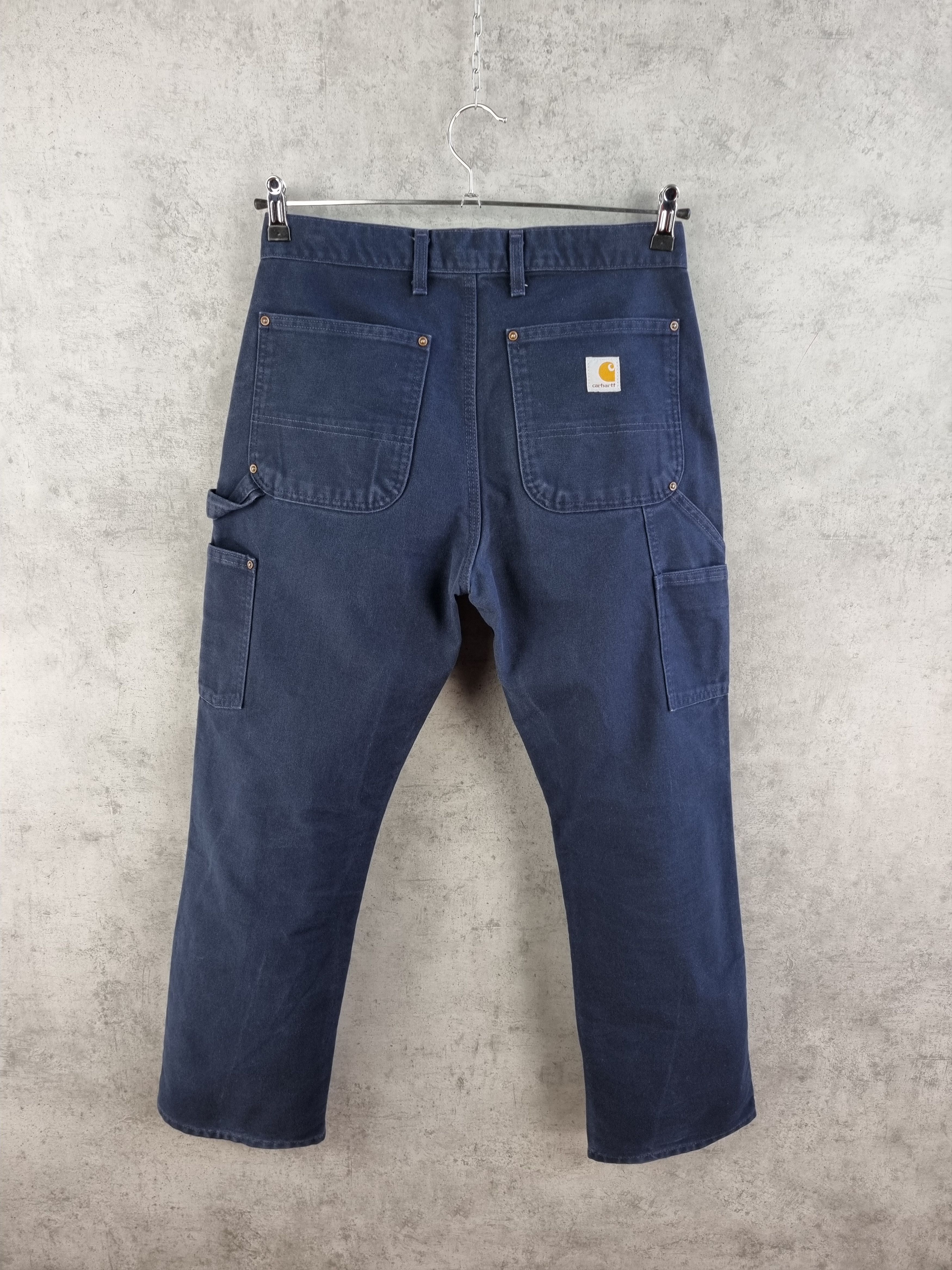 Vintage 90s Double Knees Carpenter Denim Pants Size US 30 / EU 46 - 4 Thumbnail